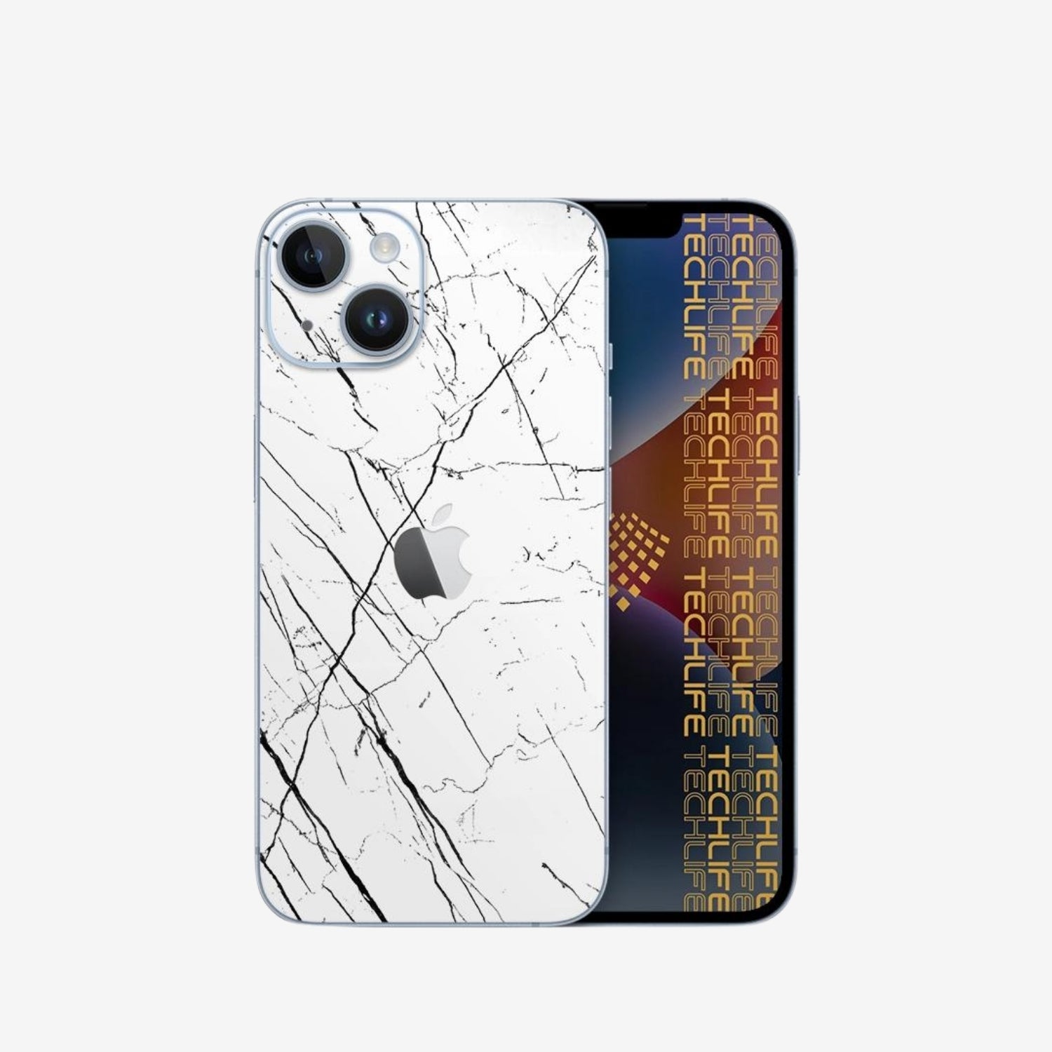 Skin Premium Marmol Monocromo iPhone 15 Plus