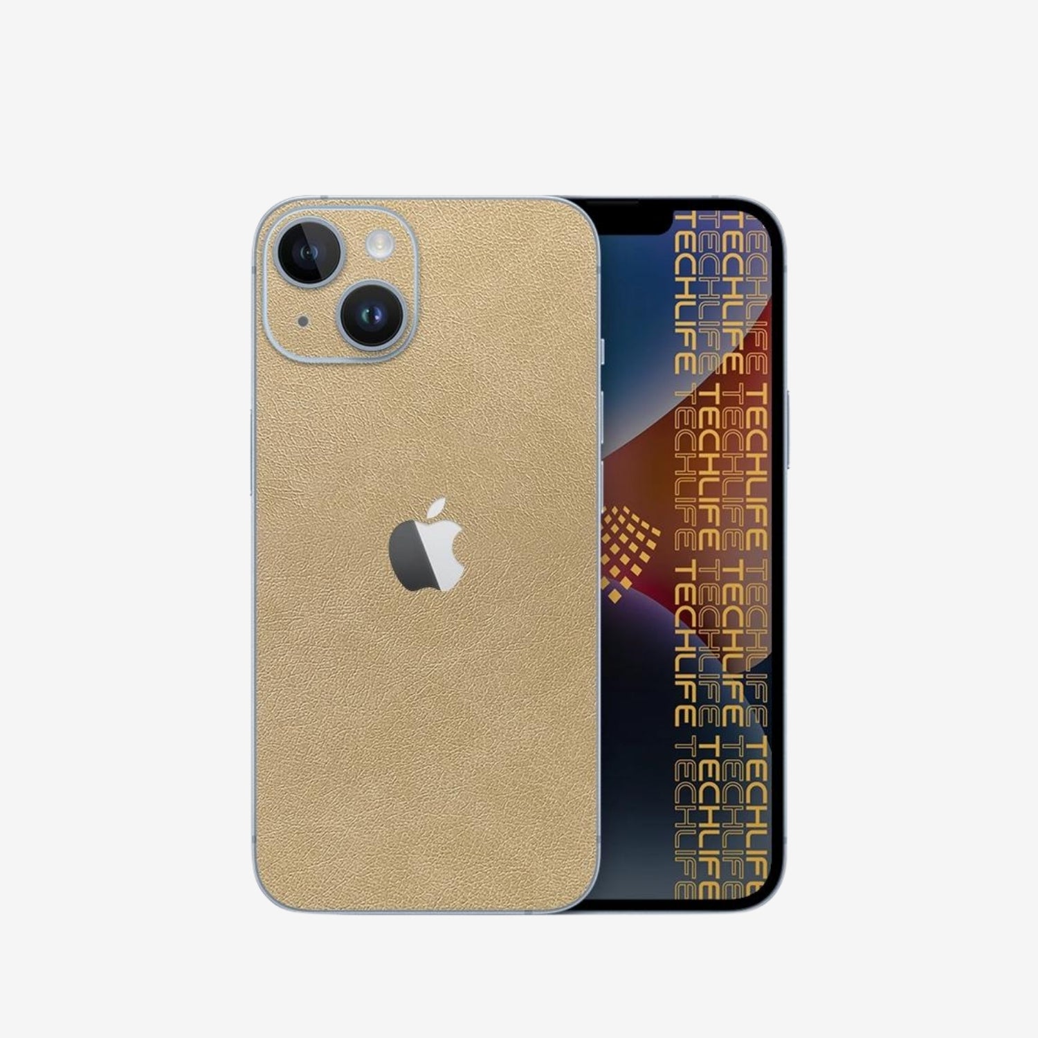 Skin Premium Cuero Esencia Marfil iPhone 15 Plus