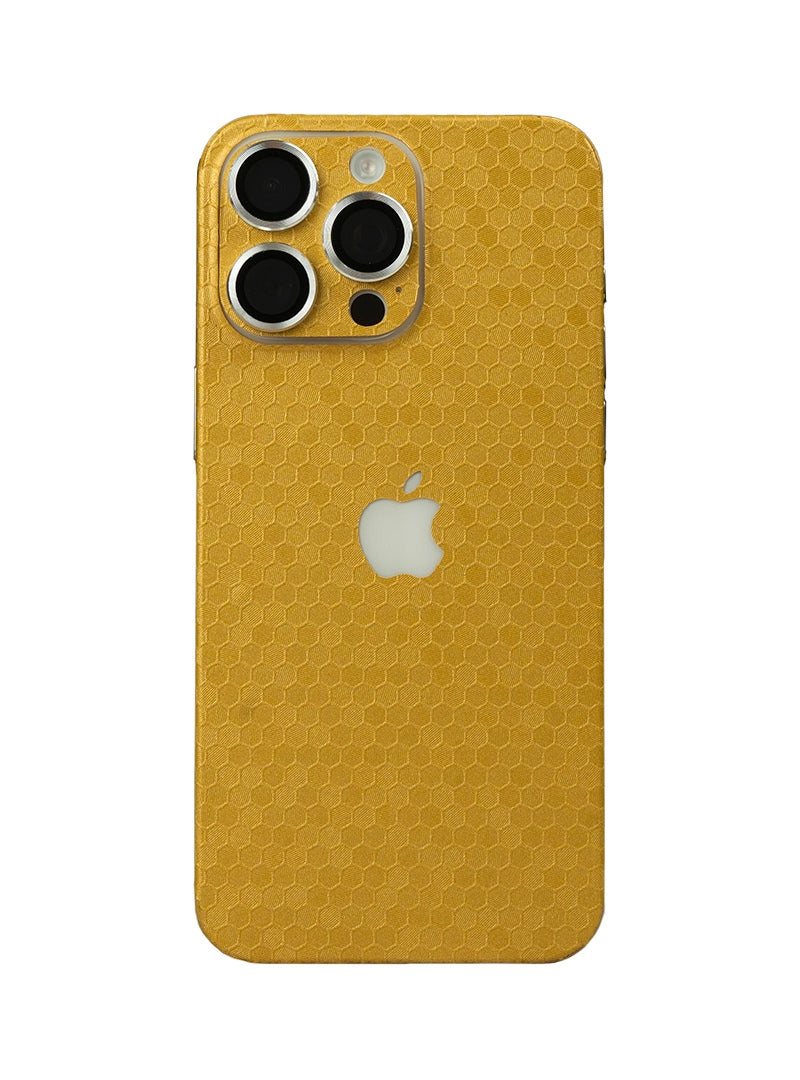 Skin Premium HexaTech Aurora Dorada iPhone 13 Pro Max