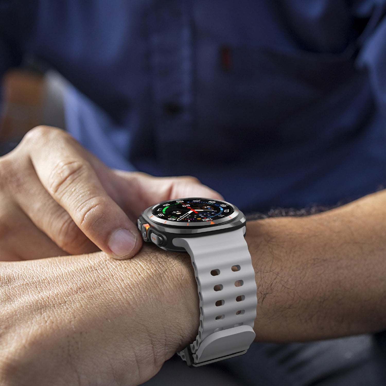 Correa Silicona Corrugada Galaxy Watch Ultra