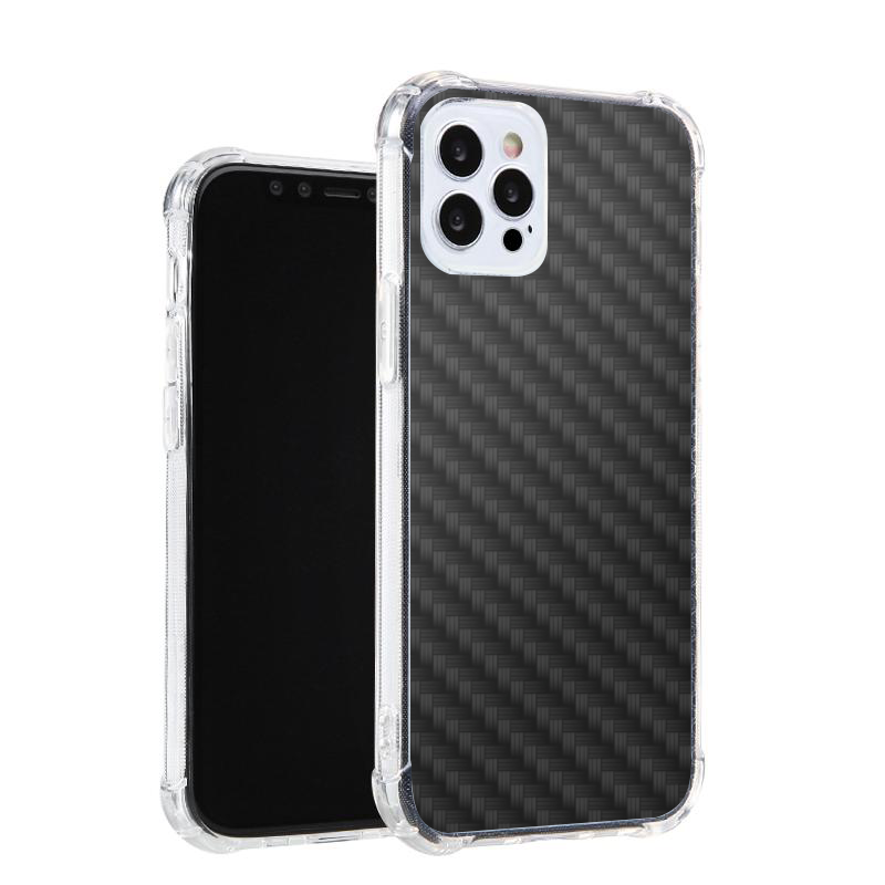 Case Airbag Lensun Carbono Antishock - iPhone 12 Pro Max