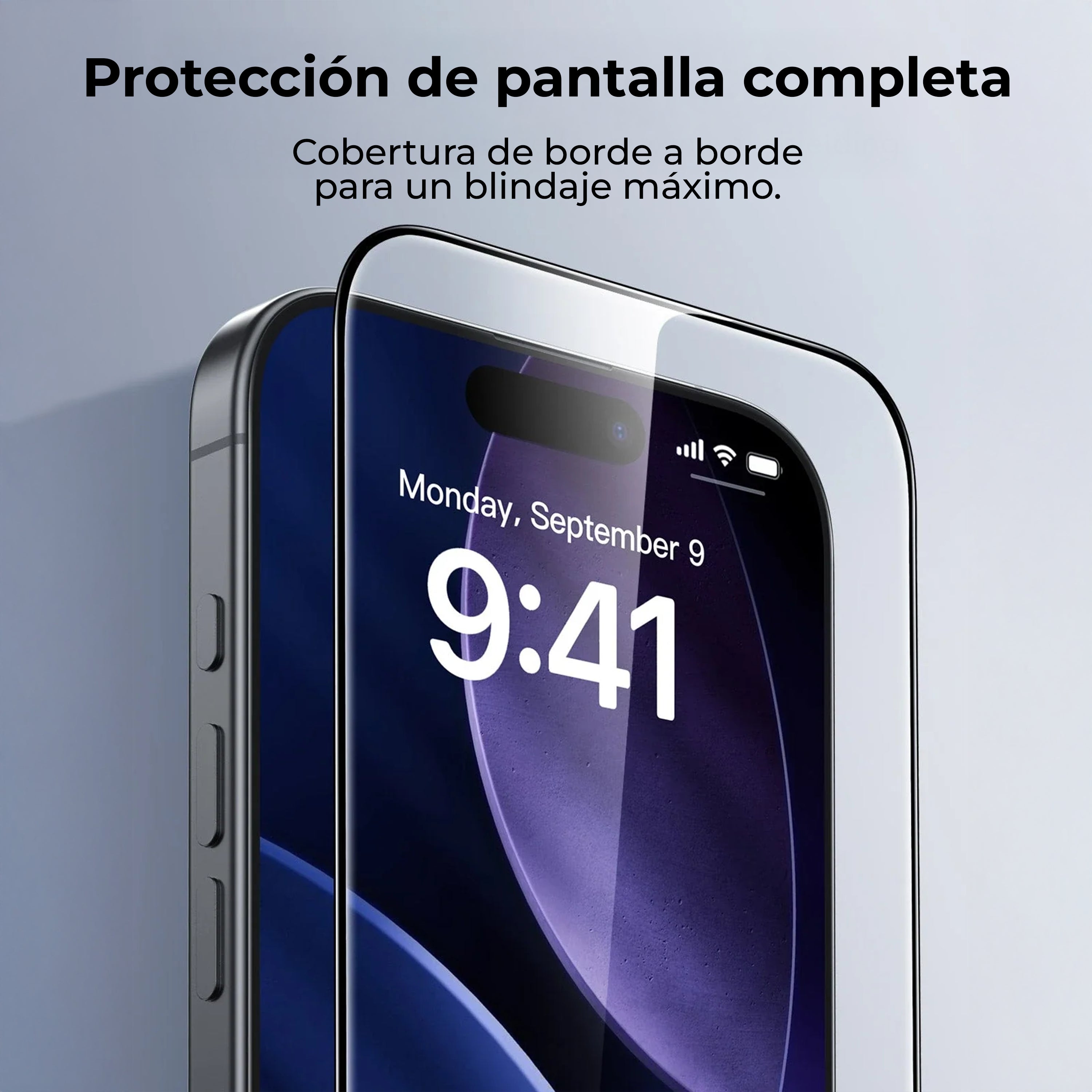 Bipack Classic Hybrid (Camera Control) + Tempered Glass iPhone 17 Pro