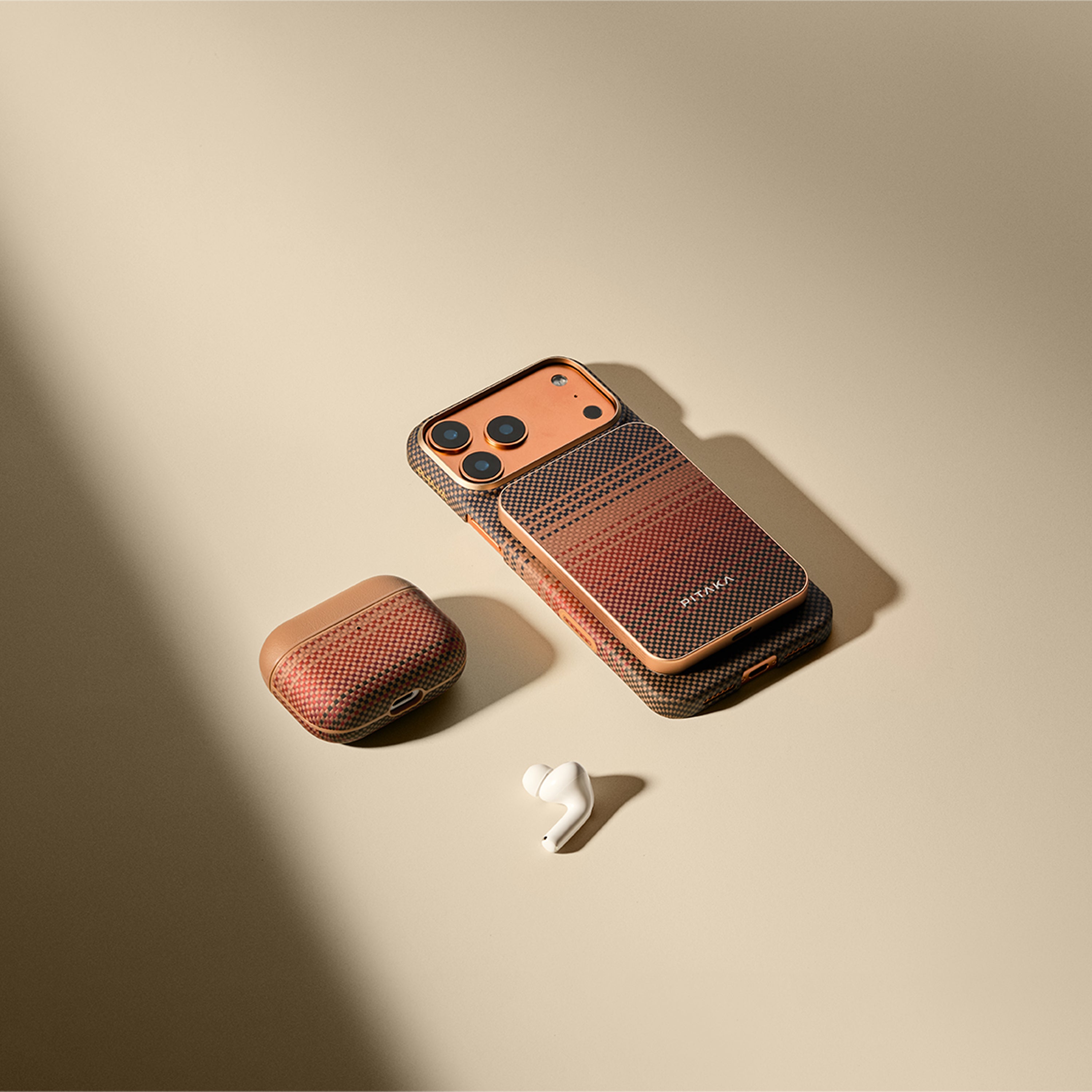 Case Pitaka Fibra Aramida Airpods Pro 3 - Moment (Magsafe )