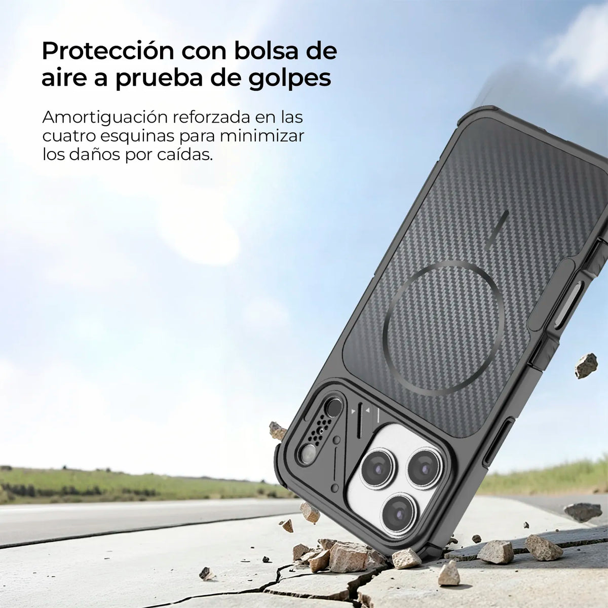 Case Cyber Rugged - iPhone 17 / 18 Pro Max (MagSafe)