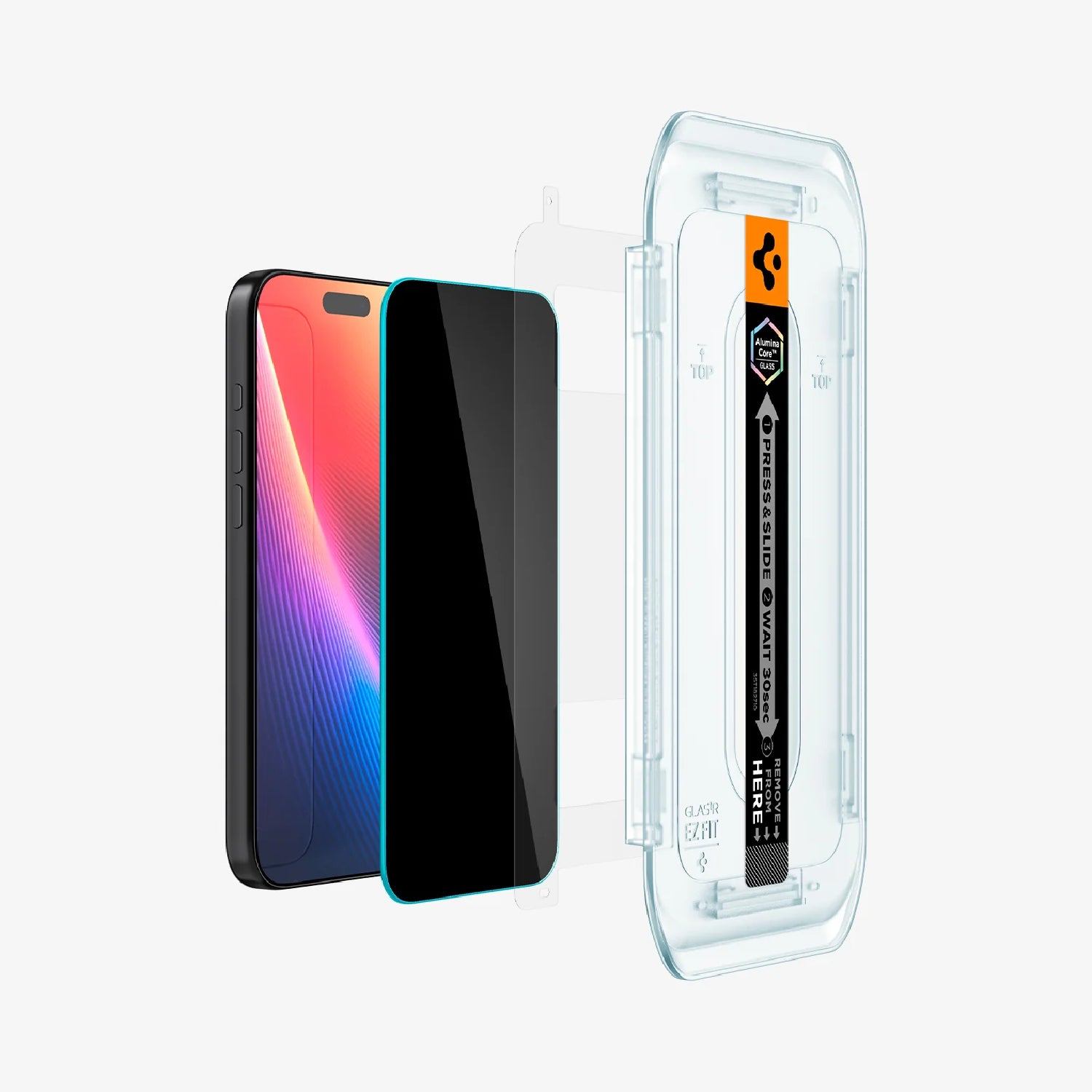 Spigen EZ FIT GLAS.tR Privacy iPhone 17 Pro Max / iPhone 16 Pro Max (2 UND)