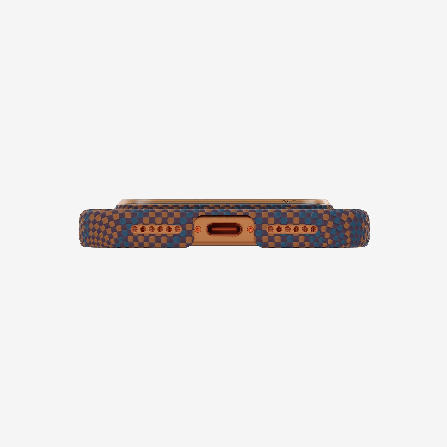 Case Pitaka Aramid Edge para iPhone 17 Pro - Burning Orange (PitaTap™)