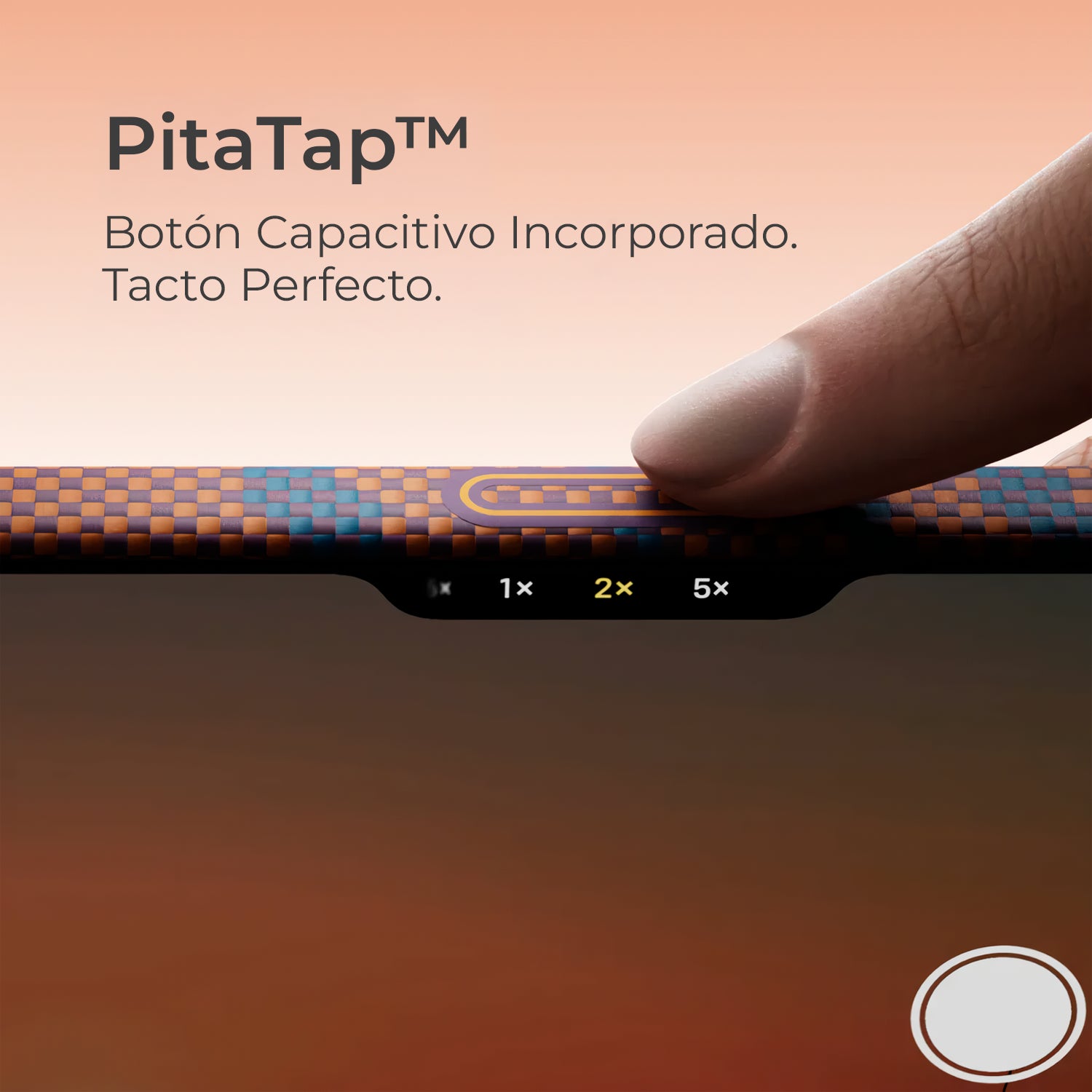 Case Pitaka Aramid Edge para iPhone 17 Pro Max - Burning Orange (PitaTap™)