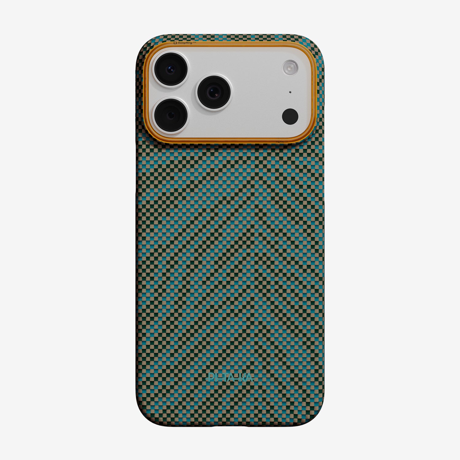 Case Pitaka Aramid Edge para iPhone 17 Pro - Dive Green (PitaTap™)