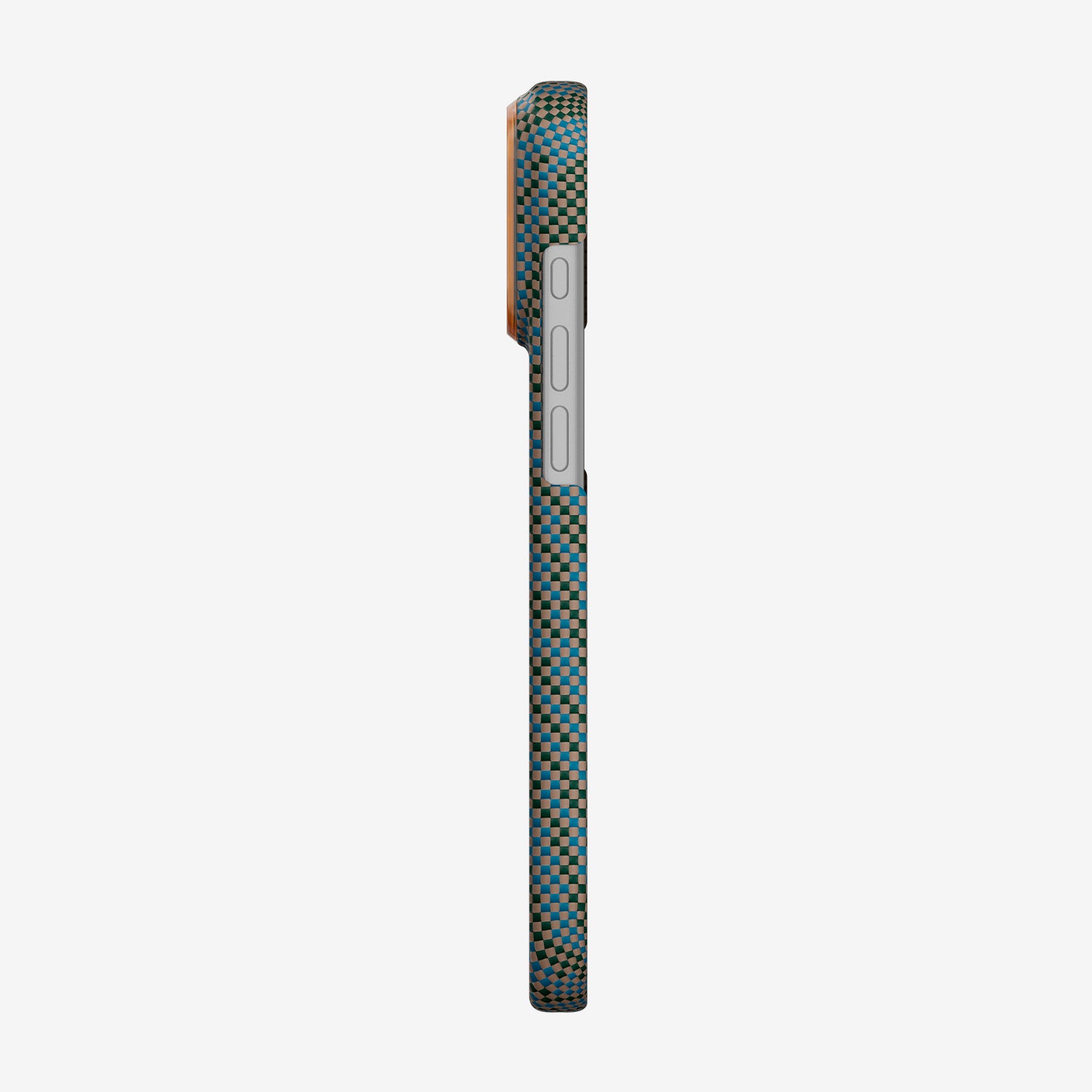 Case Pitaka Aramid Edge para iPhone 17 Pro Max - Dive Green (PitaTap™)