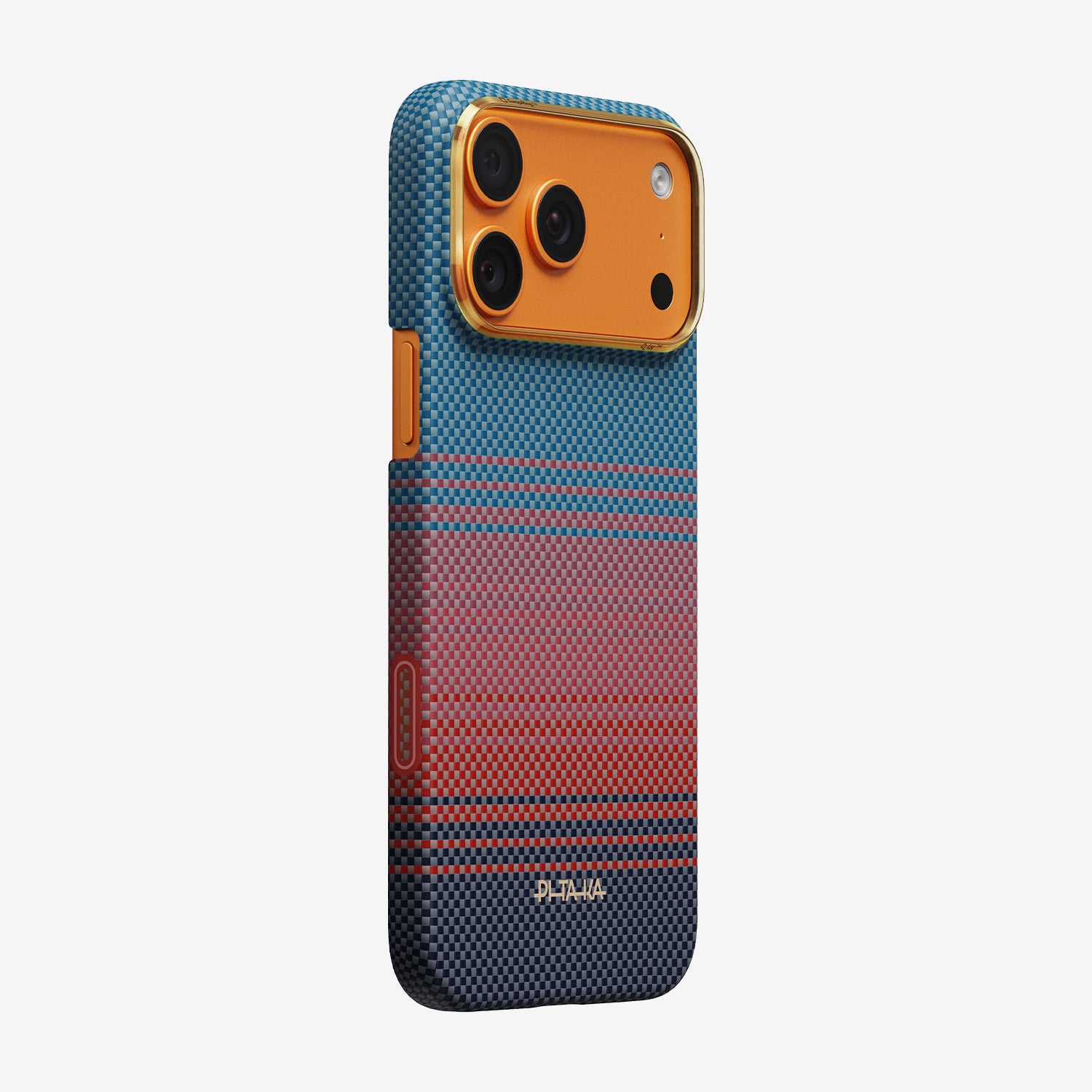 Case Pitaka Aramid Edge para iPhone 17 Pro Max - California Sunset 2.0 Dream 03 (PitaTap™)