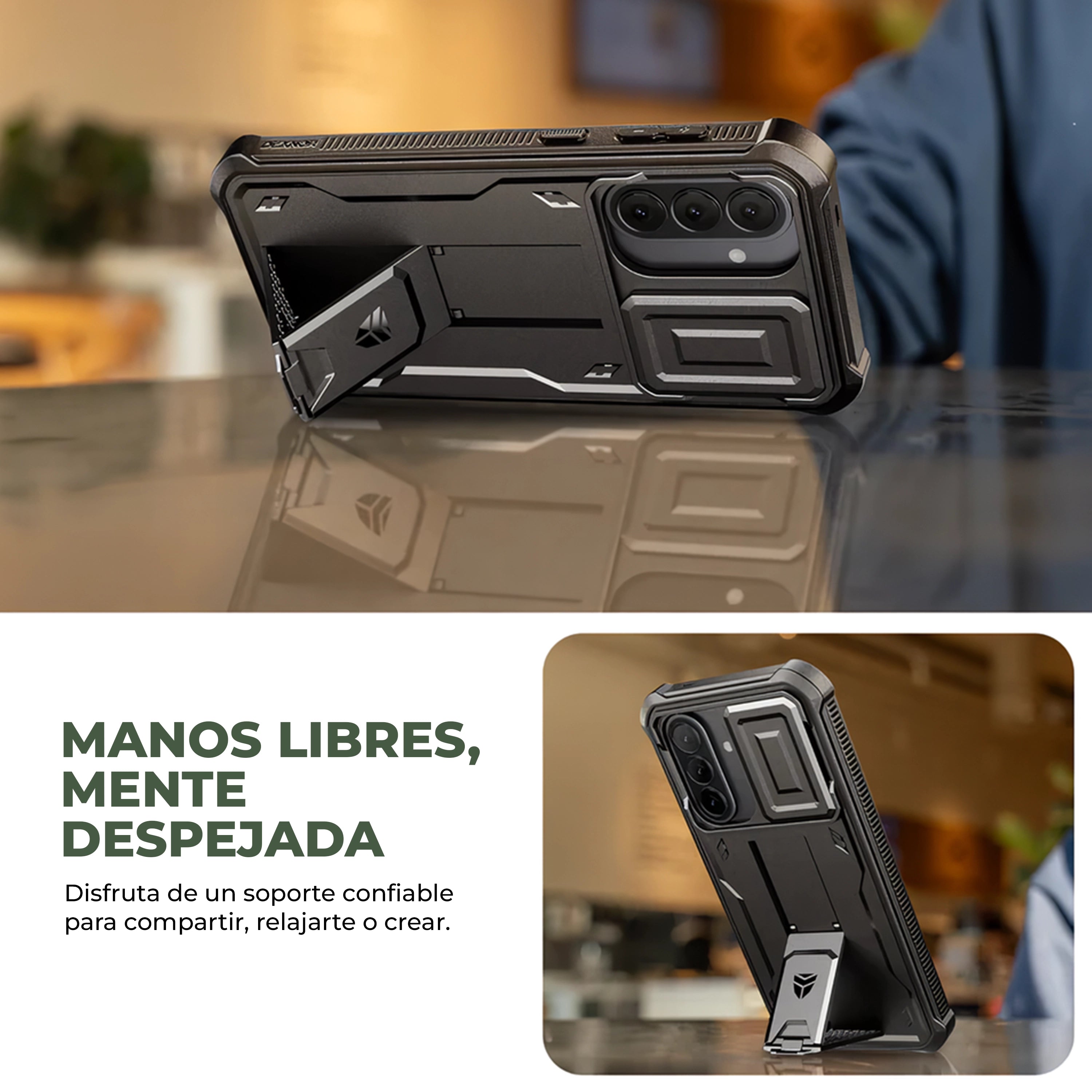 Case Dexnor Armor 360° - Galaxy A57 (con Mica)