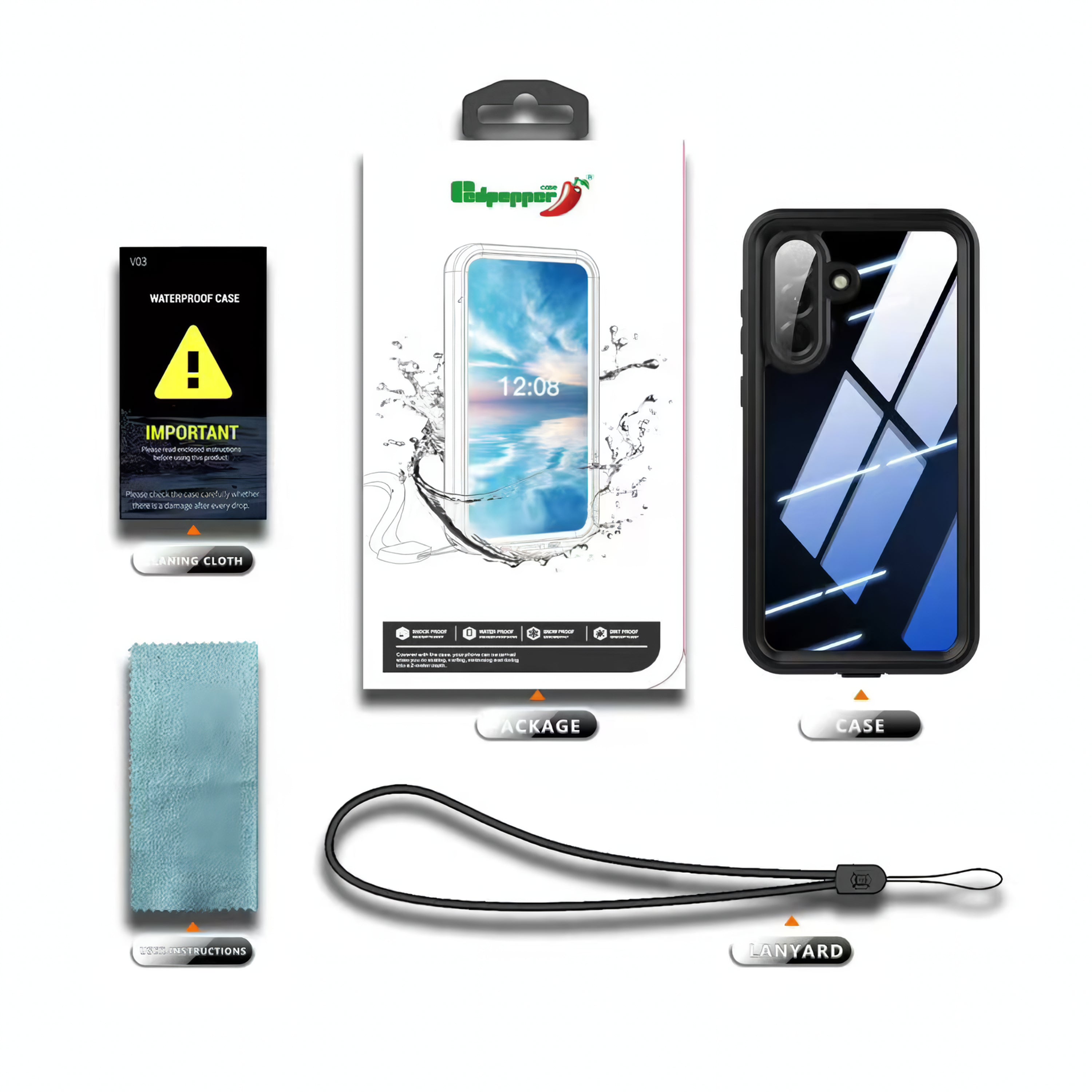 Case Redpepper Acuático - Galaxy A57 5G
