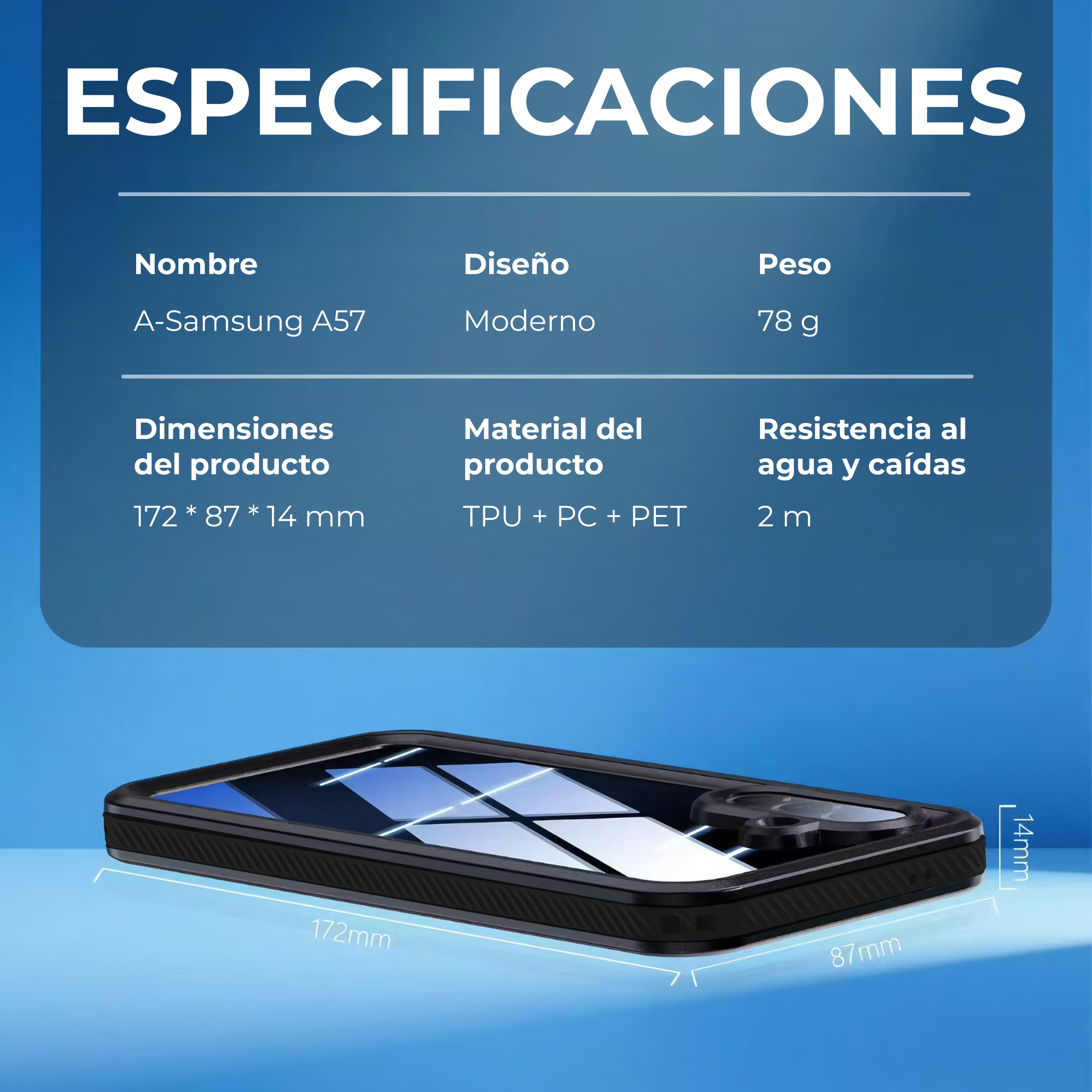 Case Redpepper Acuático - Galaxy A57 5G