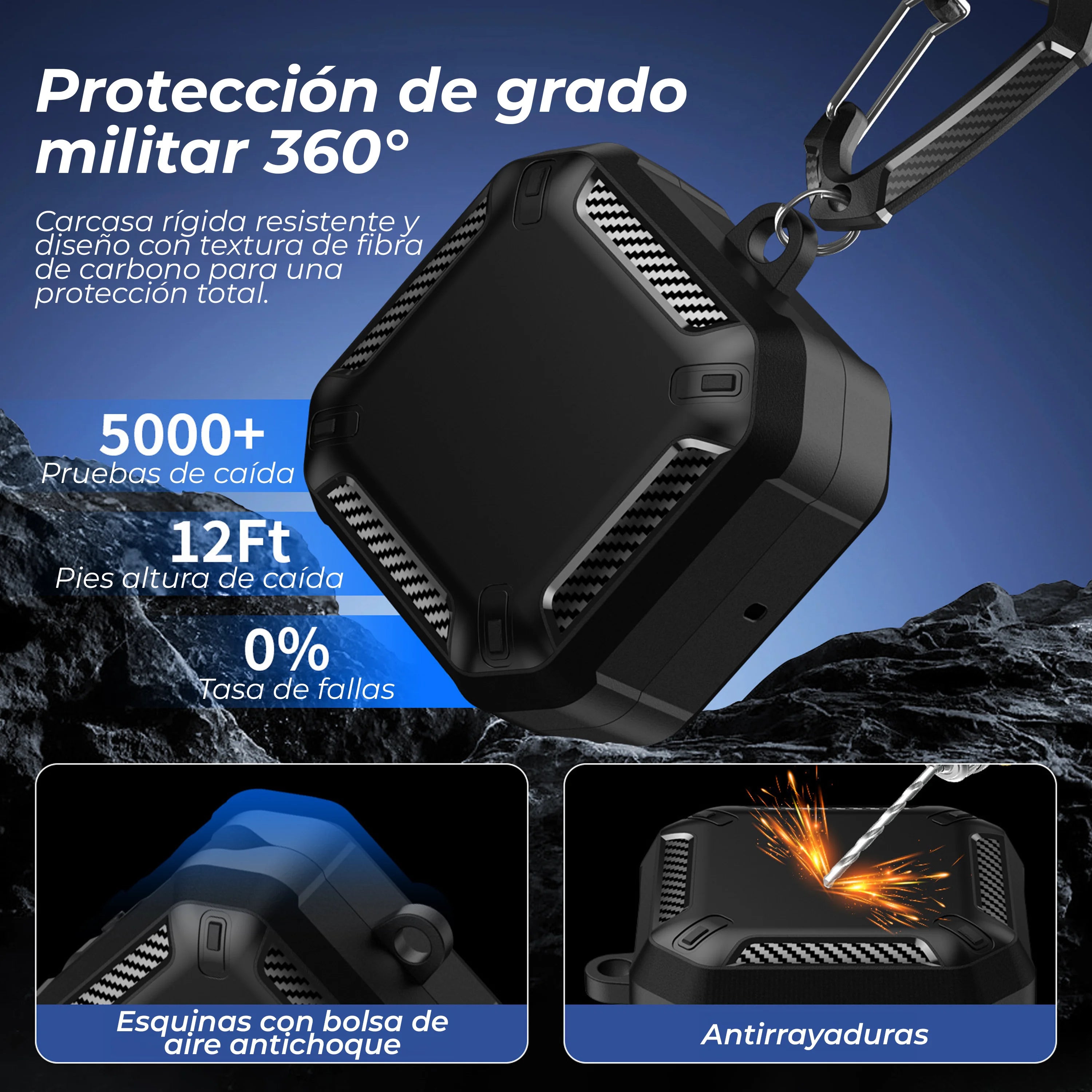 Case Titan - Samsung Galaxy Buds 4 / 4 Pro