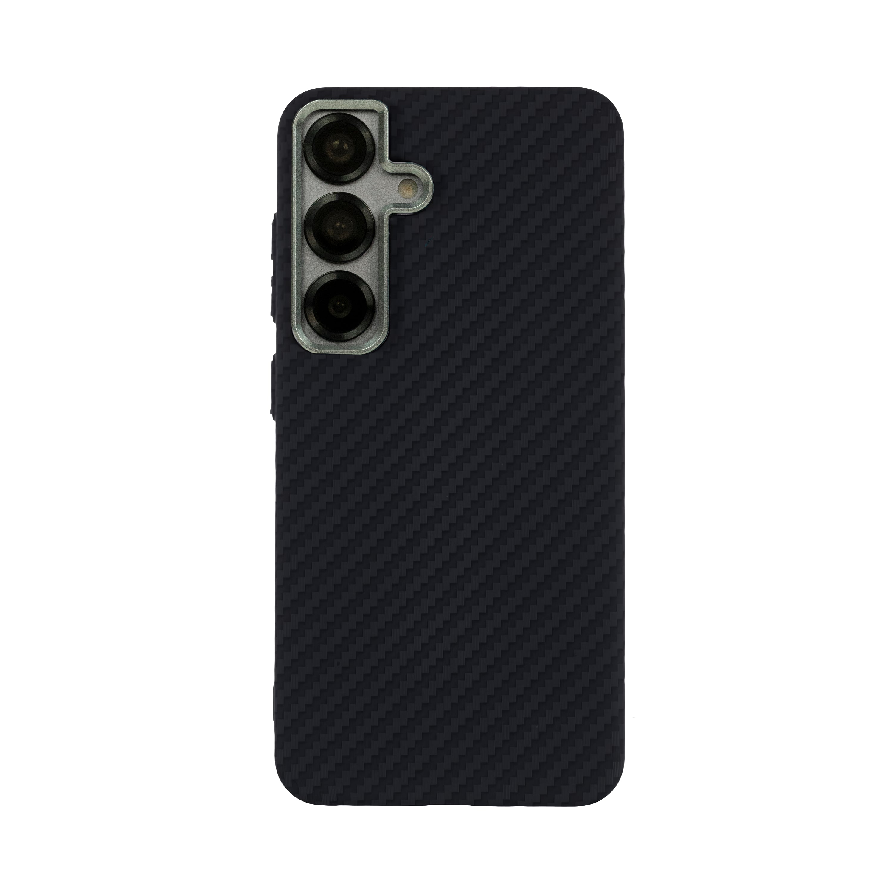 Case Ultra Delgado con Diseño Fibra de Carbono - Galaxy S25 Plus (Negro)