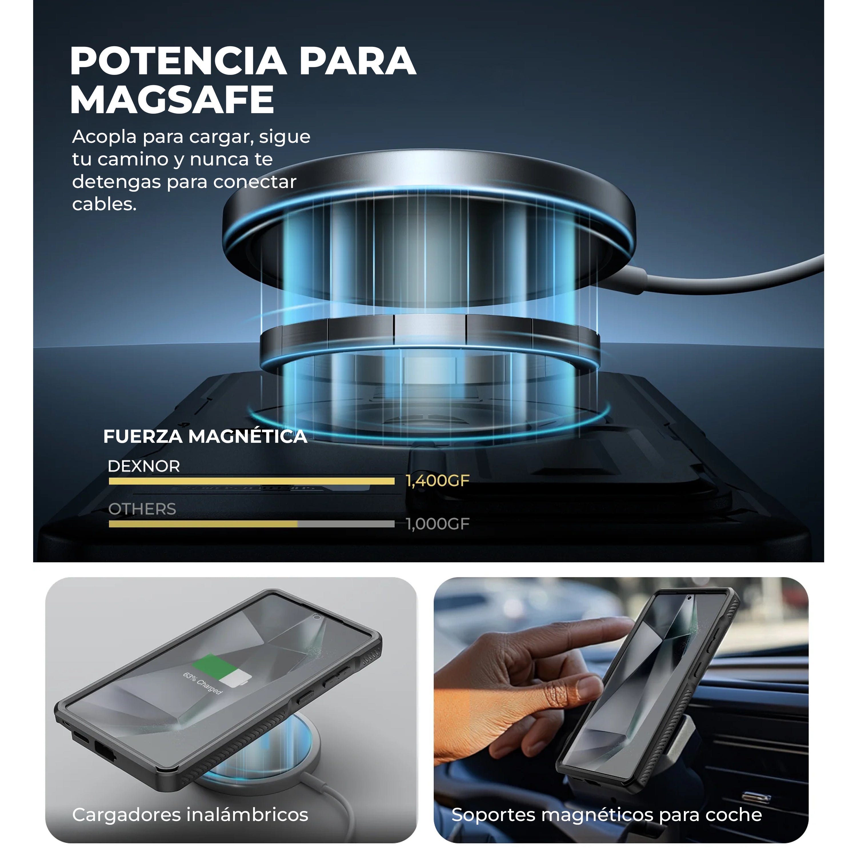 Case Dexnor Armor 360° - Galaxy S25 Ultra