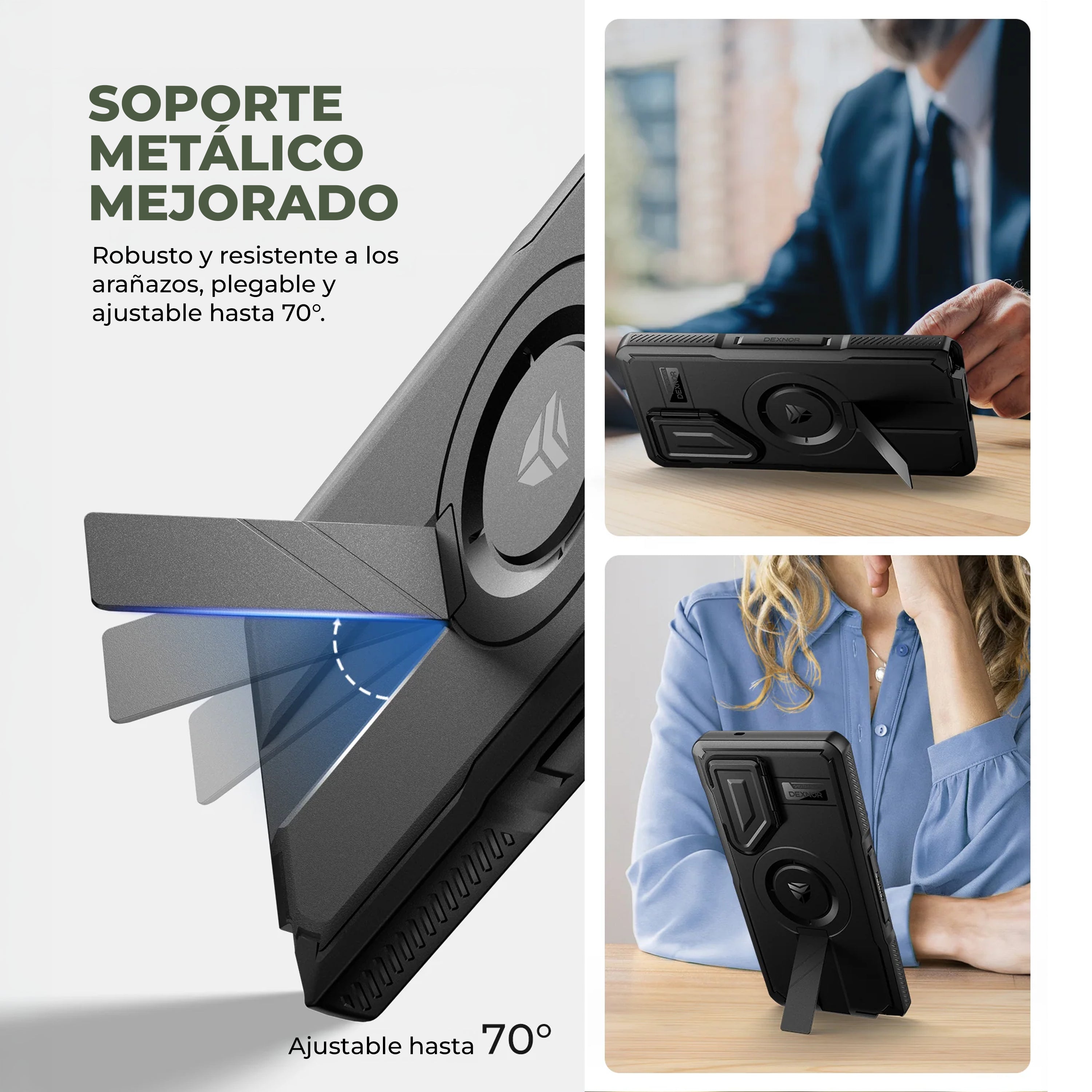 Case Dexnor Armor 360° - Galaxy S25 Ultra (con Mica)