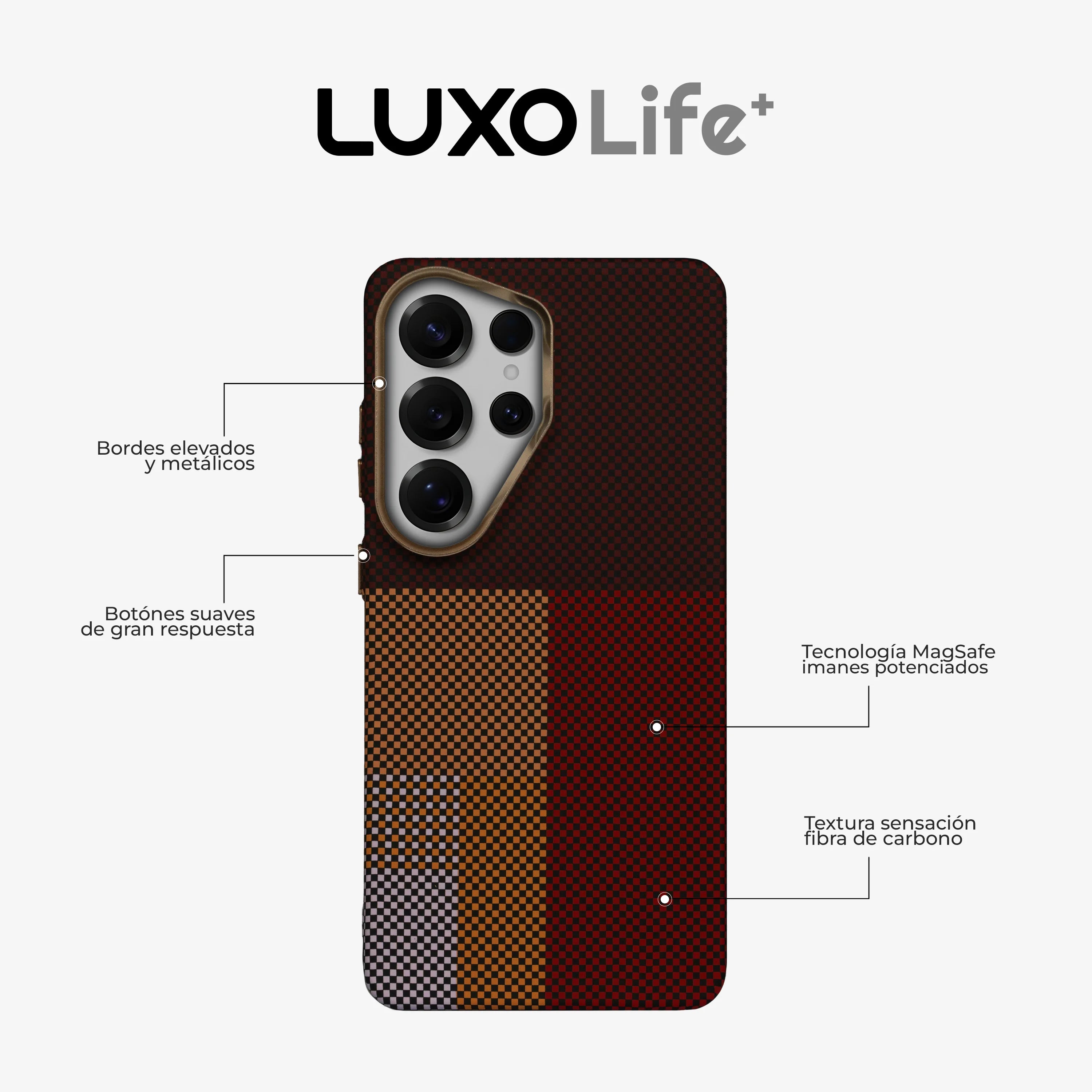 Case Luxo Modular - Galaxy S25 Ultra (MagSafe)