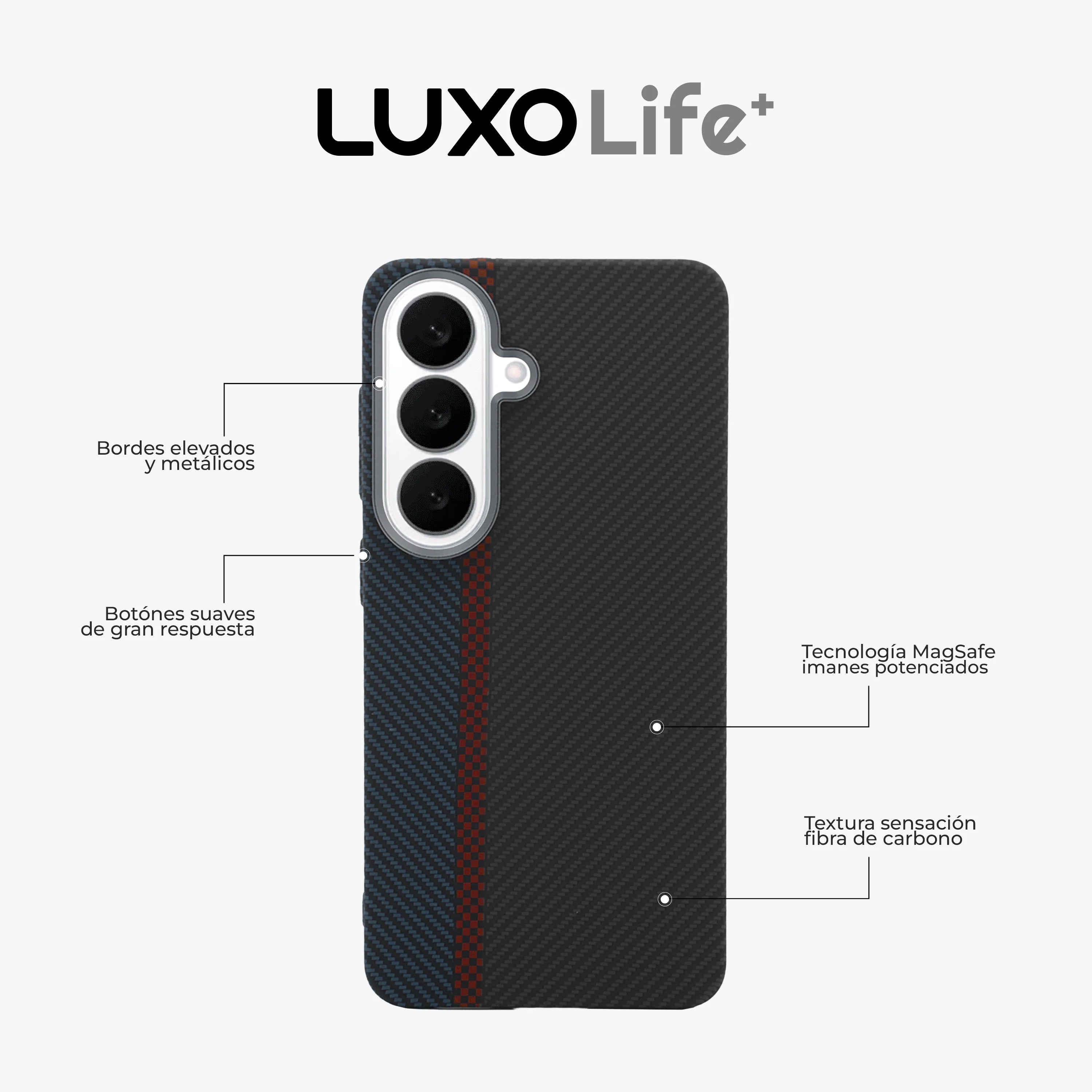 Case Luxo Life - Galaxy S26 (MagSafe)