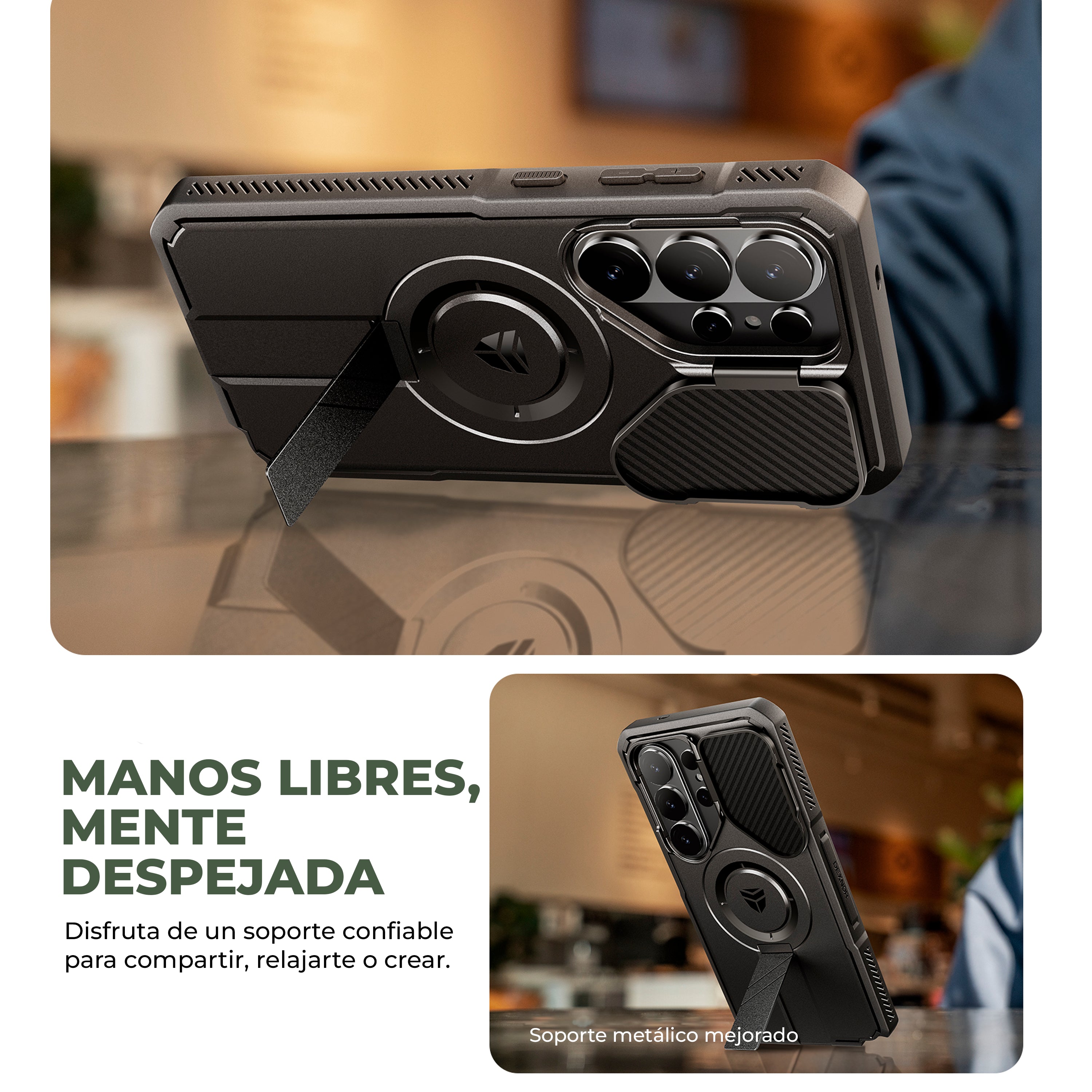 Case Dexnor Armor 360° - Galaxy S26 Ultra ( con mica )