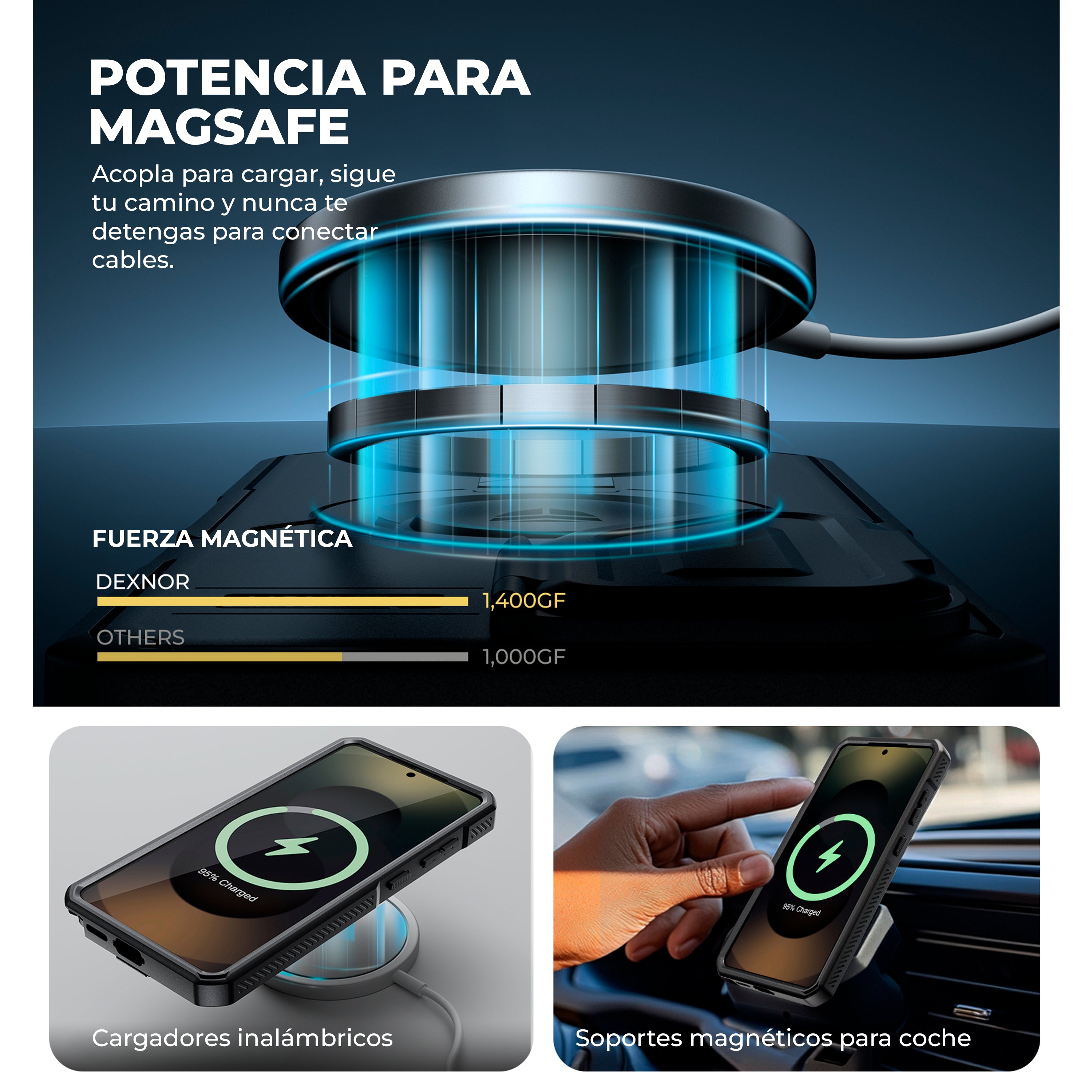 Case Dexnor Armor 360° - Galaxy S26 Ultra ( con mica )