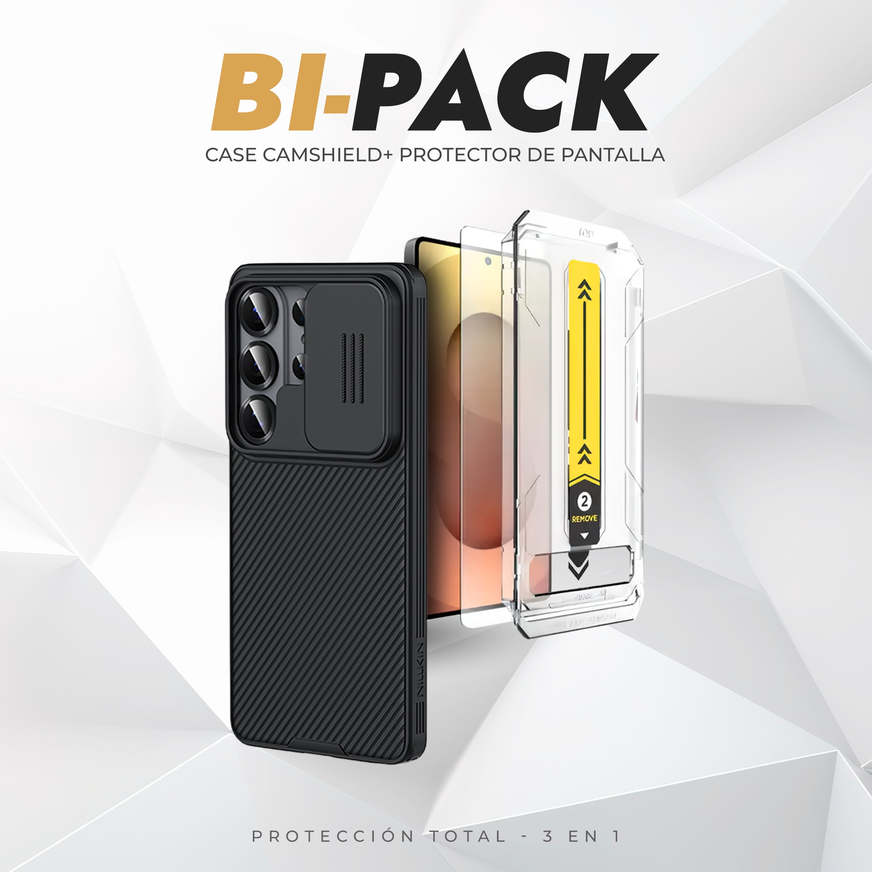 CASE CAMSHIELD PRO + VIDRIO TEMPLADO HD - GALAXY S26 ULTRA