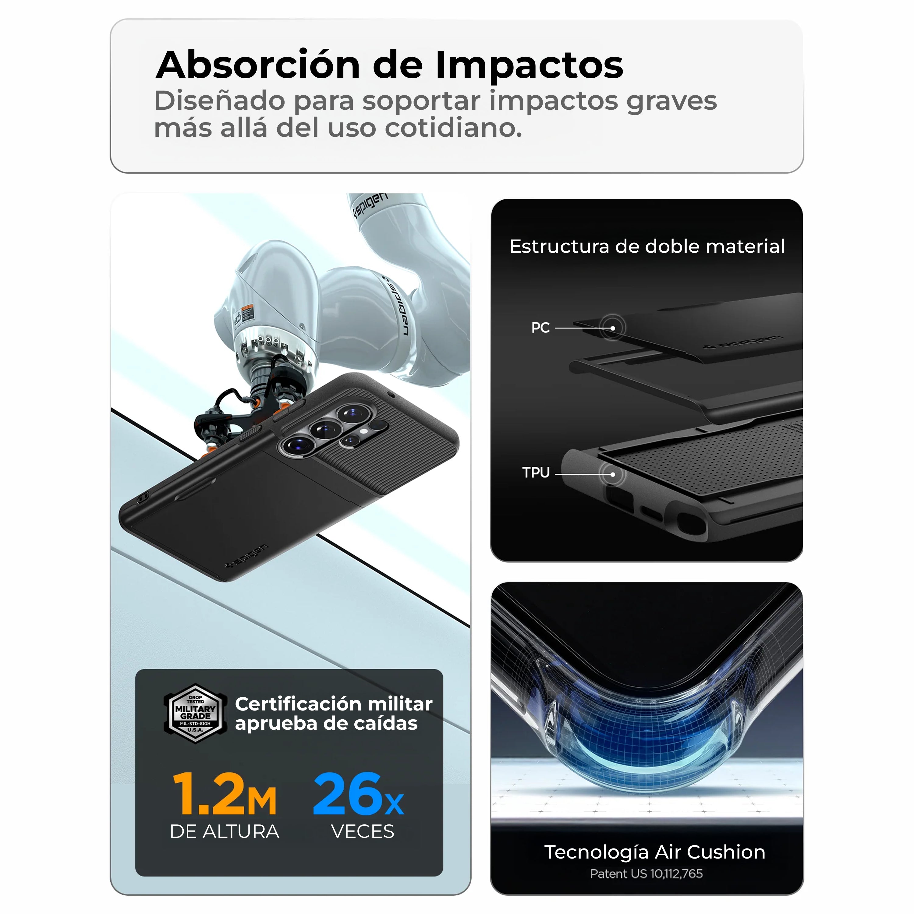 Case Spigen Slim Armor CS - Galaxy S26 Ultra ( Tarjetero)