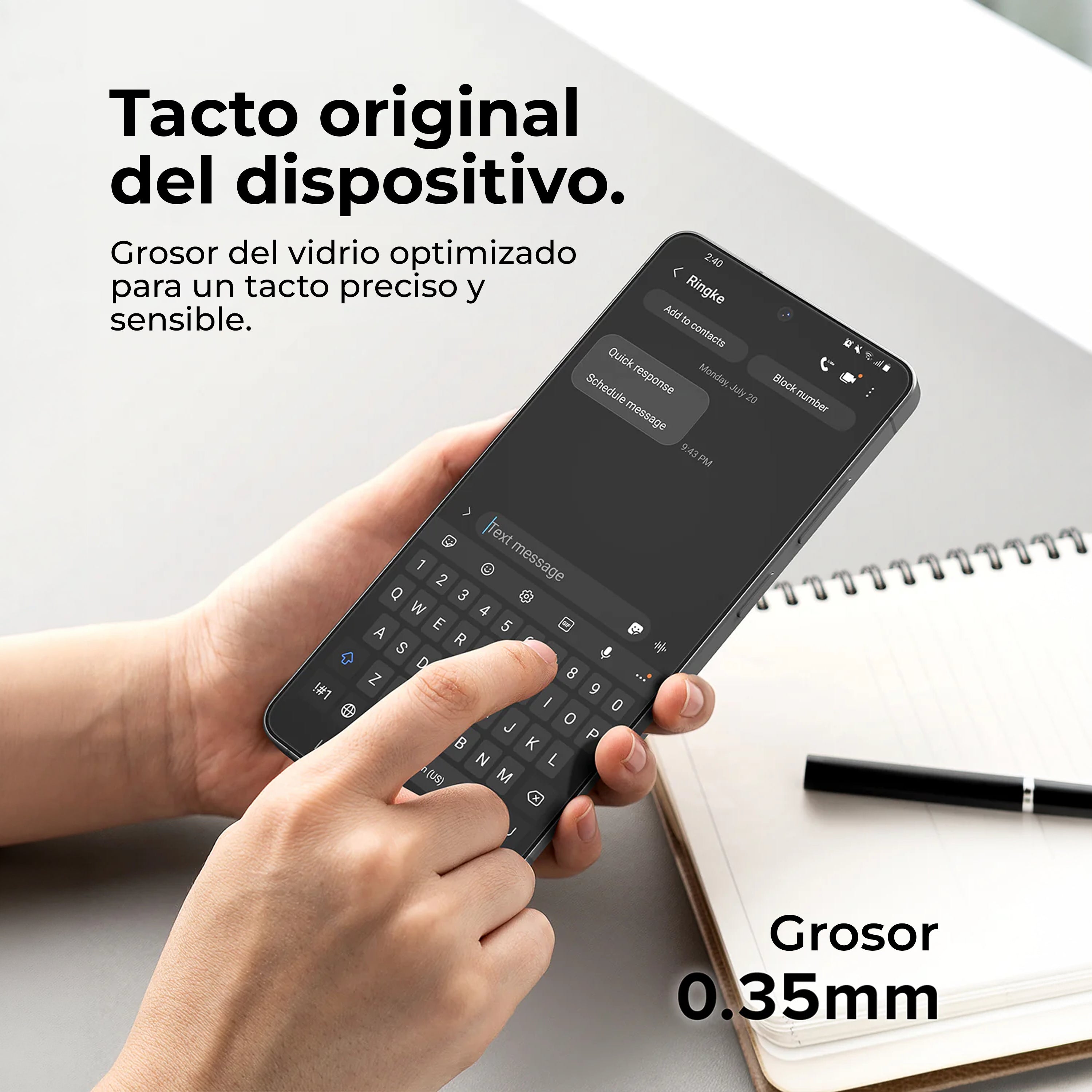 Protector de Pantalla Vidrio Ringke (2UND.) - Galaxy S26 Ultra