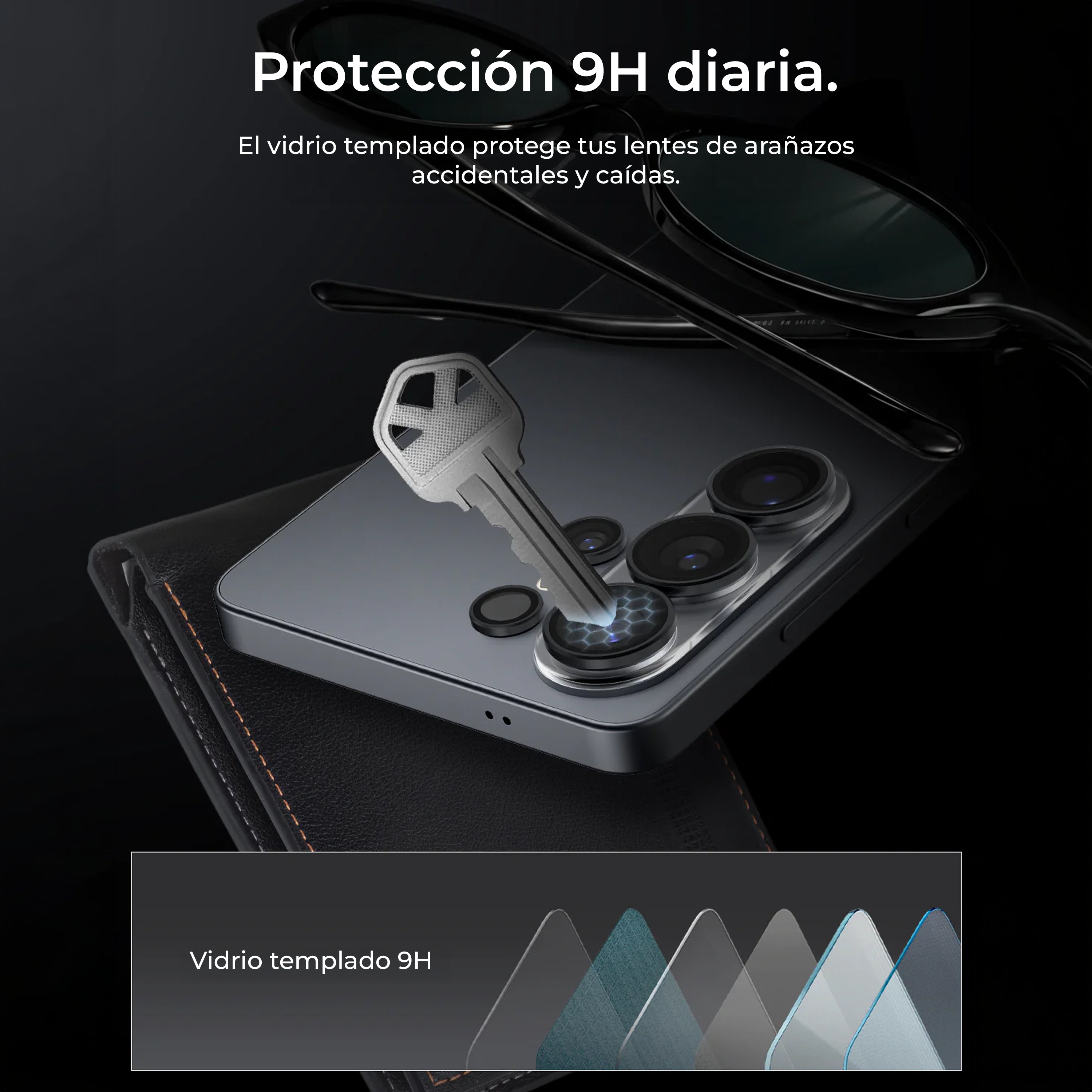 Protector de Cámara Spigen Optik Pro EZ Fit (1 UND.) - Galaxy S26 Ultra