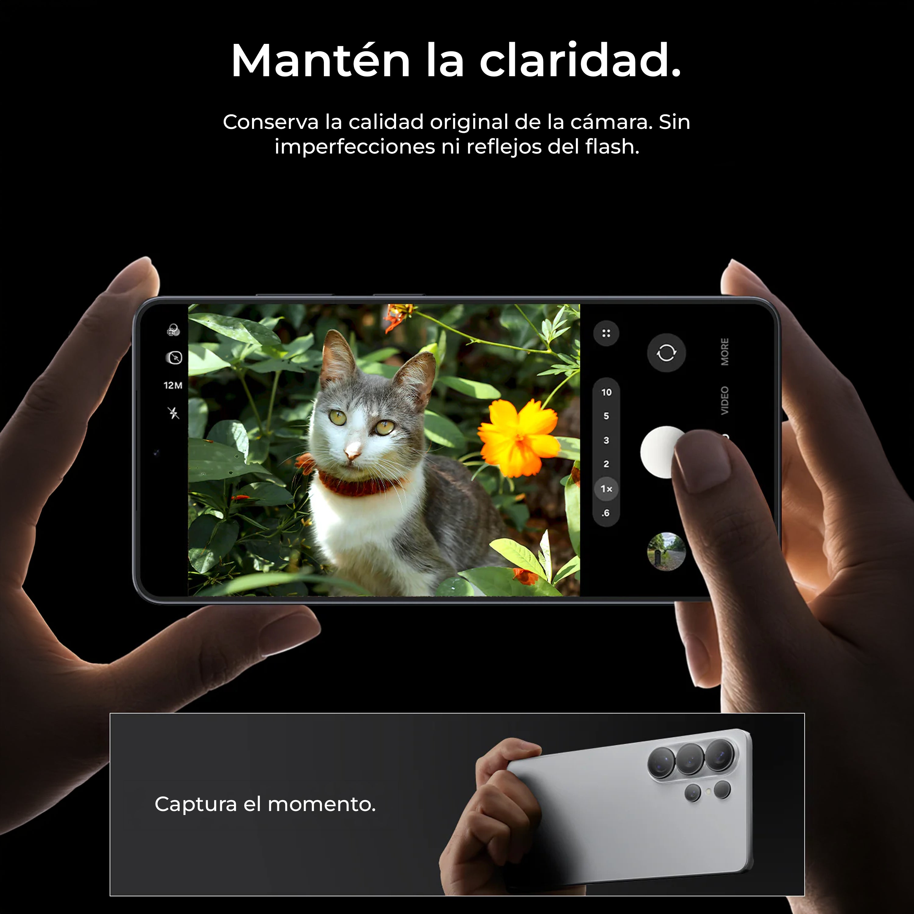 Protector de Cámara Spigen Optik Pro EZ Fit (1 UND.) - Galaxy S26 Ultra