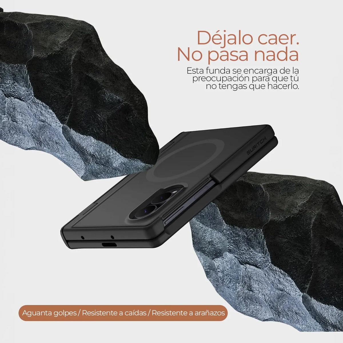 Case Suritch Armor - Galaxy Z Fold 8 (MagSafe) (Con Mica)