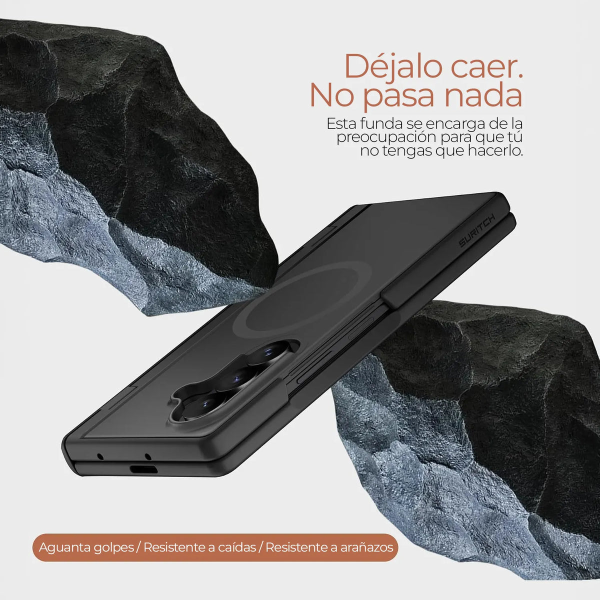 Case Suritch Armor - Galaxy Z Fold 8 Ultra (MagSafe) (Con Mica)