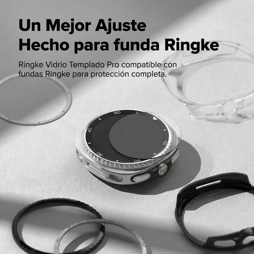 Pantalla Ringke Tempered Glass Pro Galaxy Watch 8 Classic (46MM) 2 UND