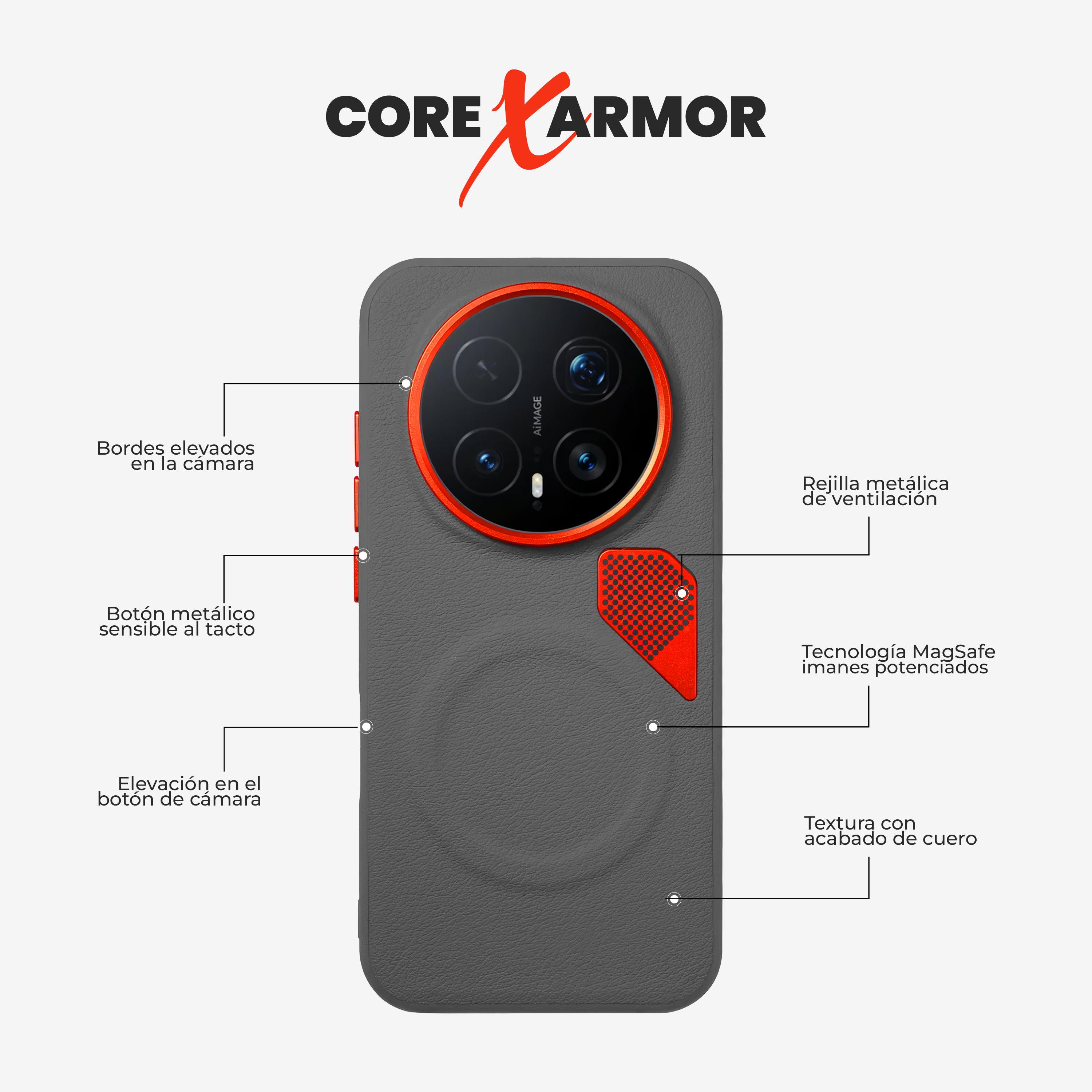Case Core X Armor - Honor Magic 8 Pro (MagSafe)