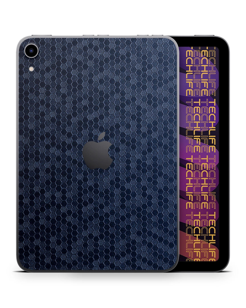 Skin Premium HexaTech Océano Azul iPad Mini