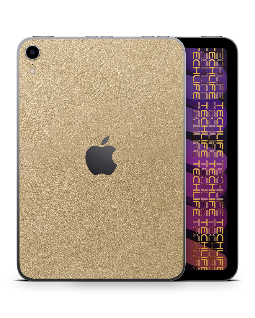 Skin Premium Cuero Esencia Marfil iPad Mini