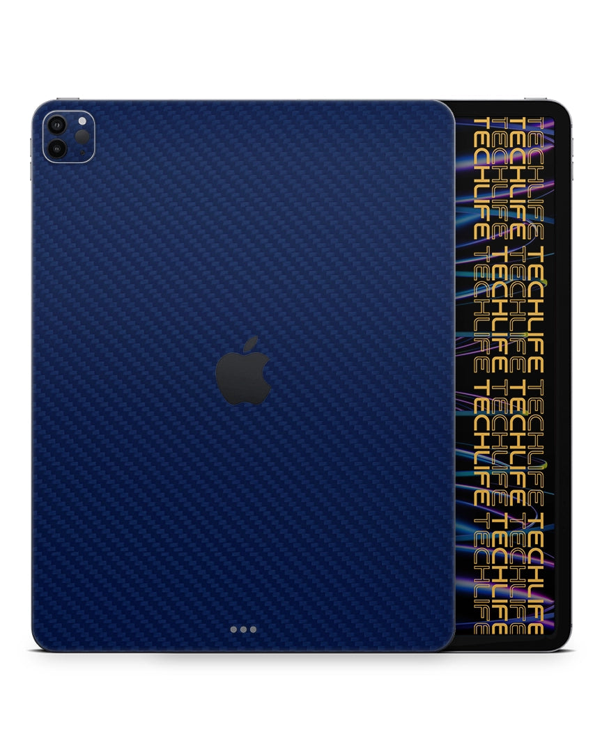 Skin Premium Carbono Azul iPad Pro