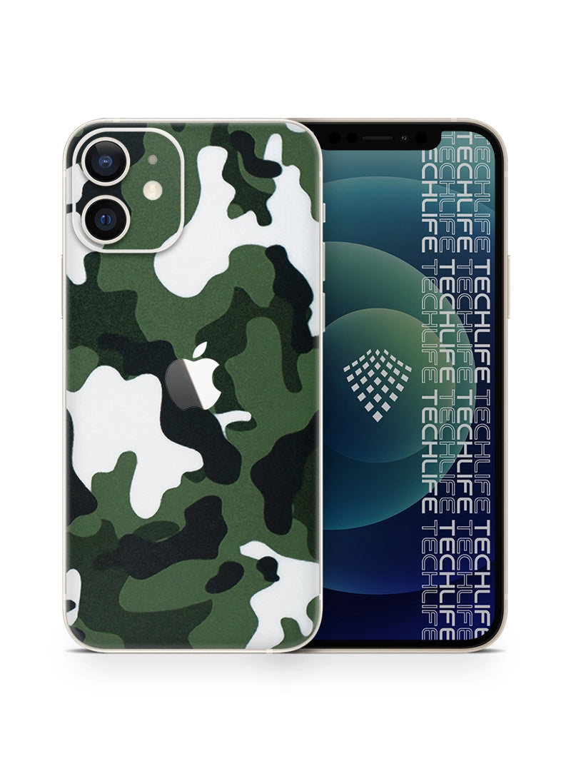 Skin Silver Camuflado Trendy iPhone 12