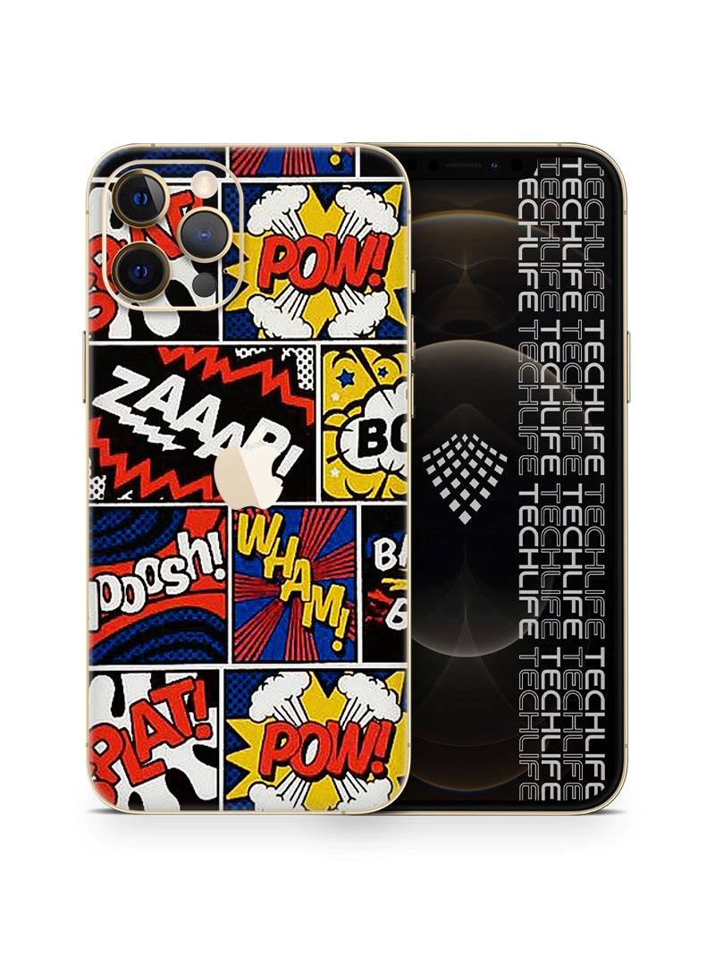 Skin Silver Pow iPhone 12 Pro