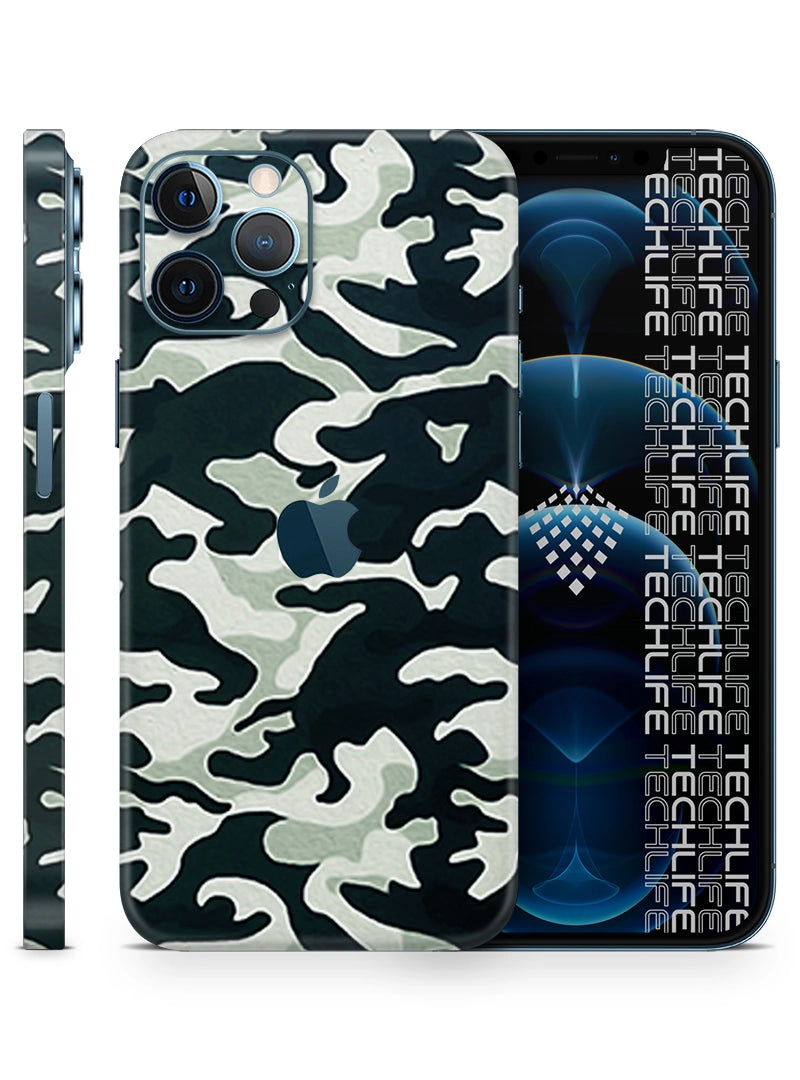 Skin Silver Camuflado Urbano iPhone 12 Pro Max