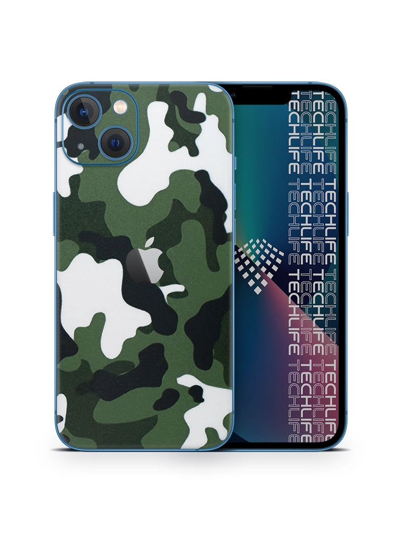 Skin Silver Camuflado Trendy iPhone 13