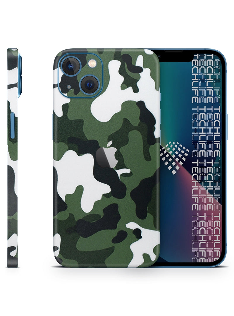 Skin Silver Camuflado Trendy iPhone 13