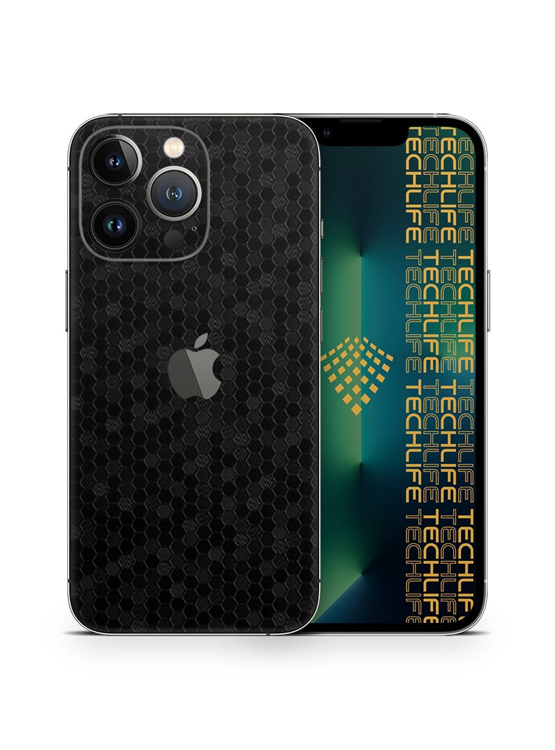 Skin Premium HexaTech Abismo Negro iPhone 13 Pro