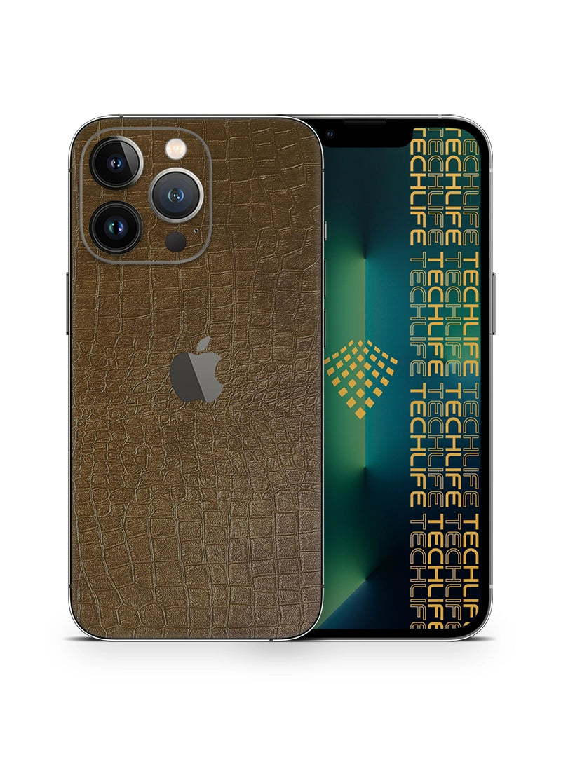 Skin Premium Cuero Reptil Exótico iPhone 13 Pro