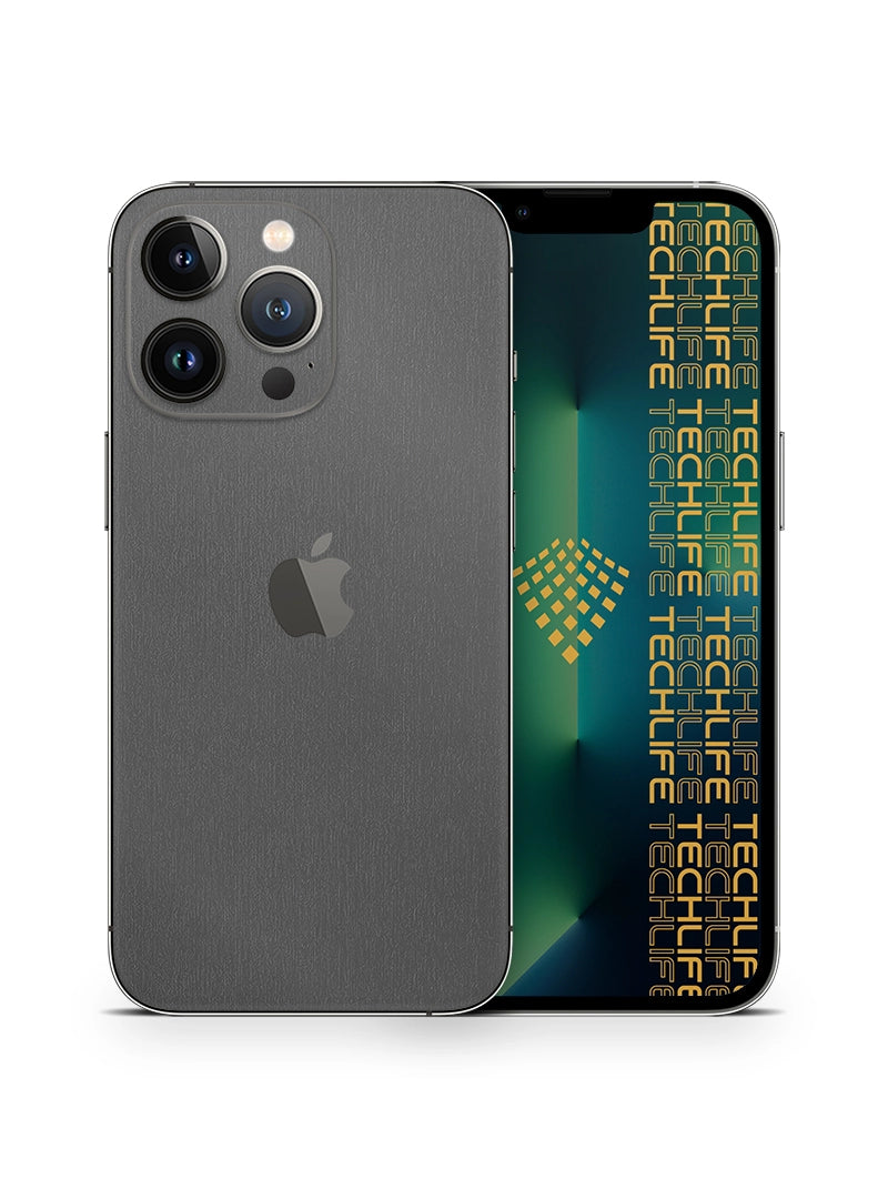 Skin Premium Pluma Gris iPhone 13 Pro