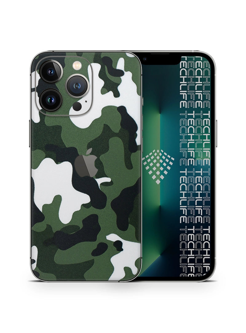 Skin Silver Camuflado Trendy iPhone 13 Pro