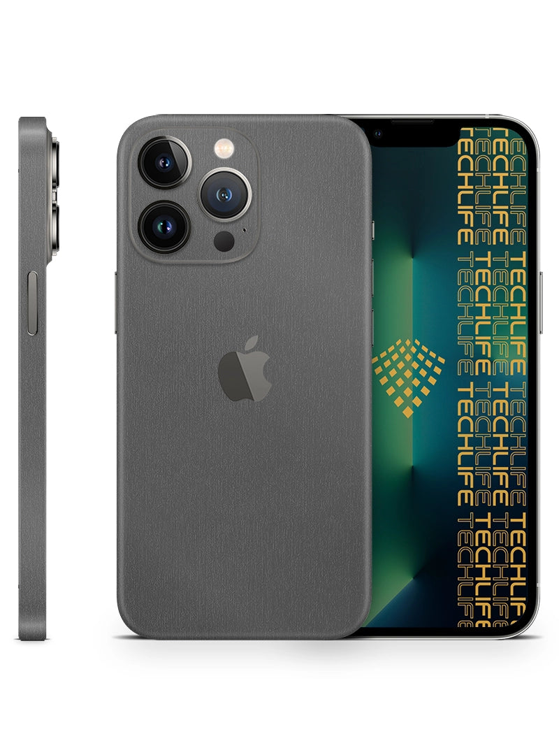 Skin Premium Pluma Gris iPhone 13 Pro