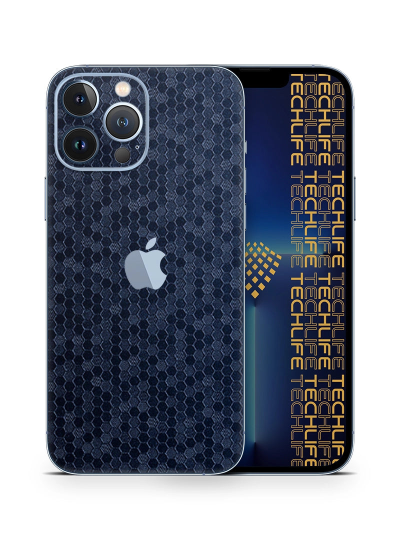 Skin Premium HexaTech Océano Azul iPhone 13 Pro Max