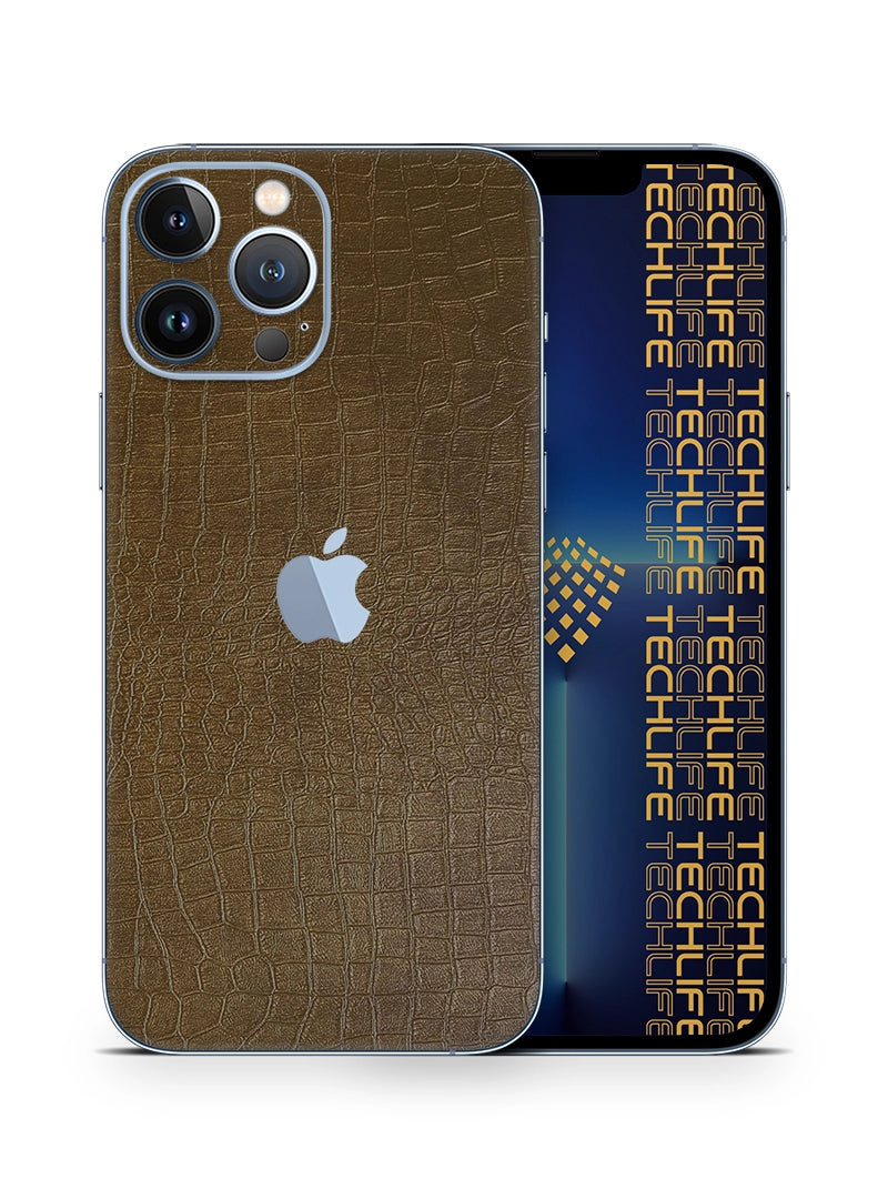 Skin Premium Cuero Reptil Exótico iPhone 13 Pro Max