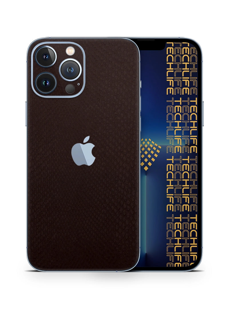 Skin Premium Reptil Café iPhone 13 Pro Max